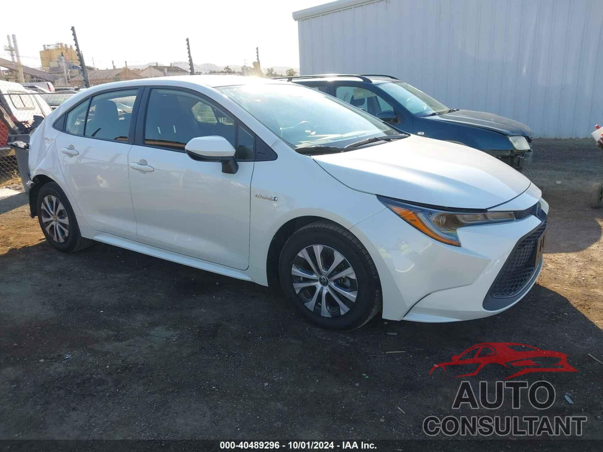 TOYOTA COROLLA 2021 - JTDEAMDE8MJ016141