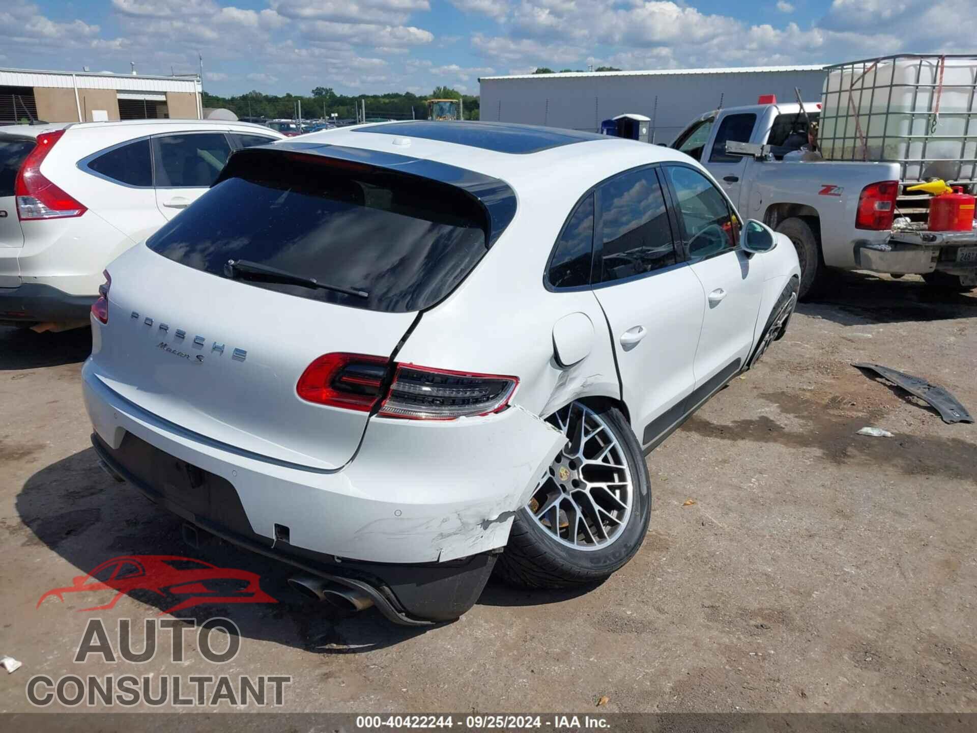 PORSCHE MACAN 2016 - WP1AB2A53GLB48509