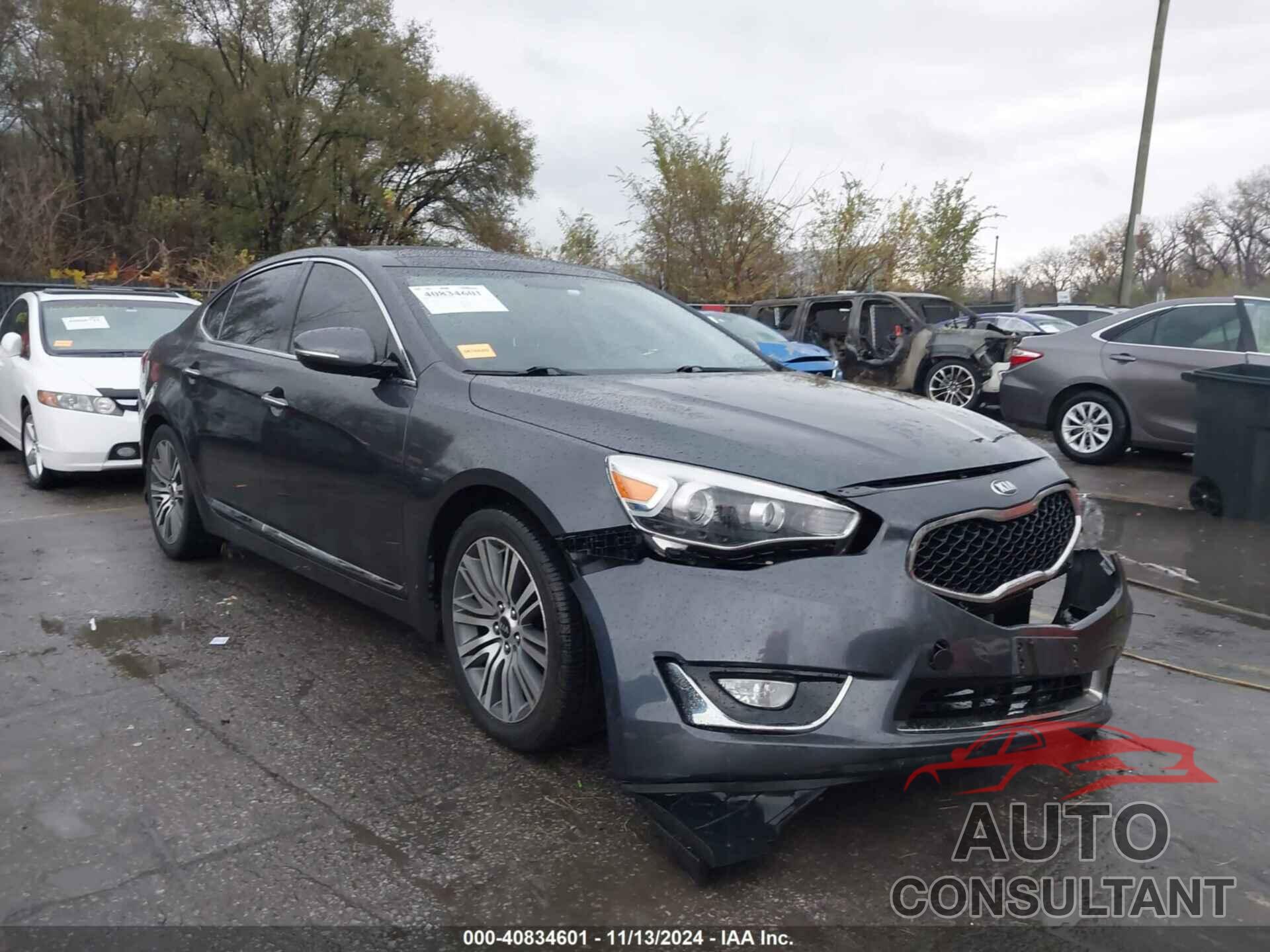 KIA CADENZA 2015 - KNALN4D72F5192771