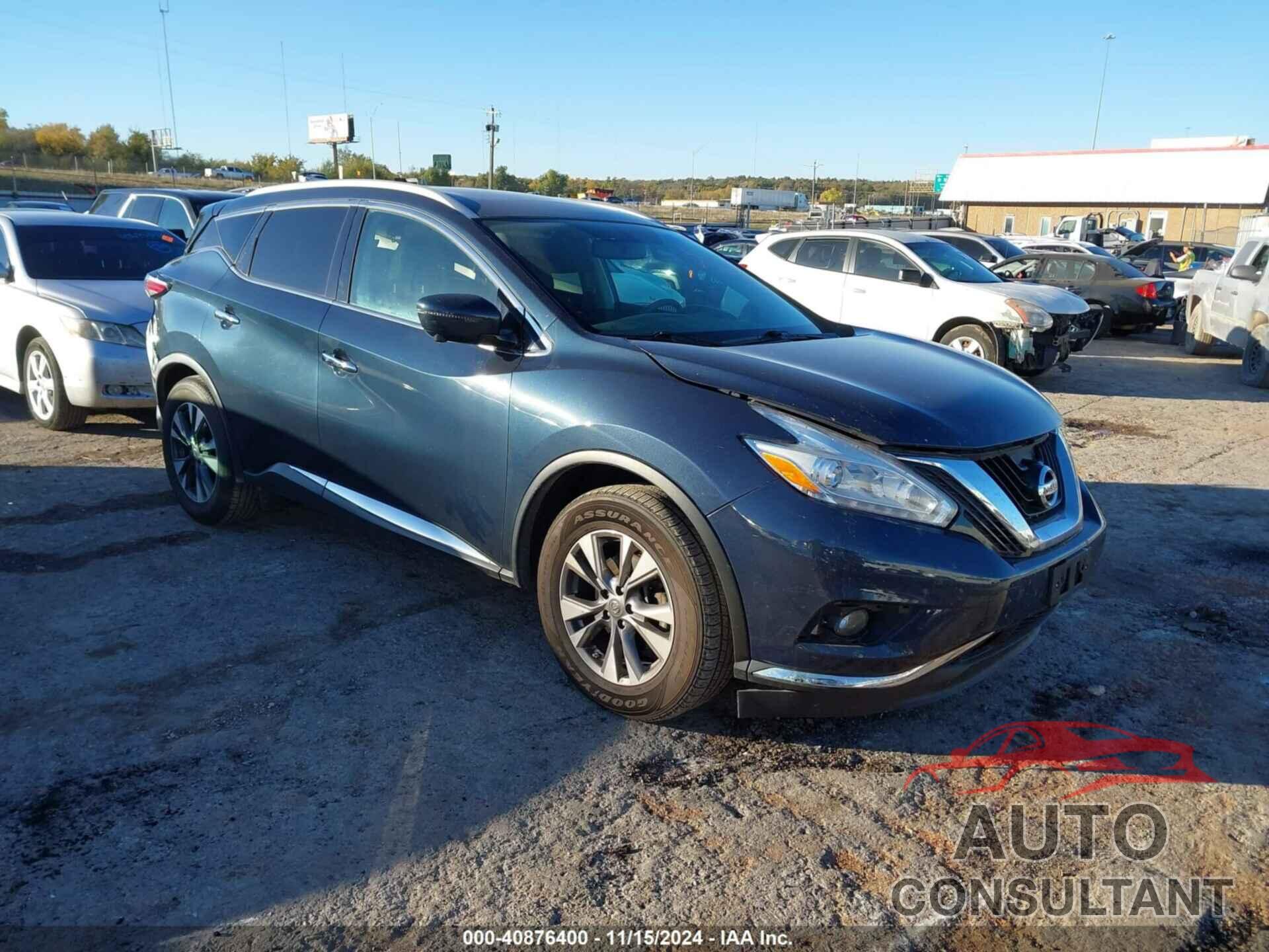 NISSAN MURANO 2017 - 5N1AZ2MH1HN125363