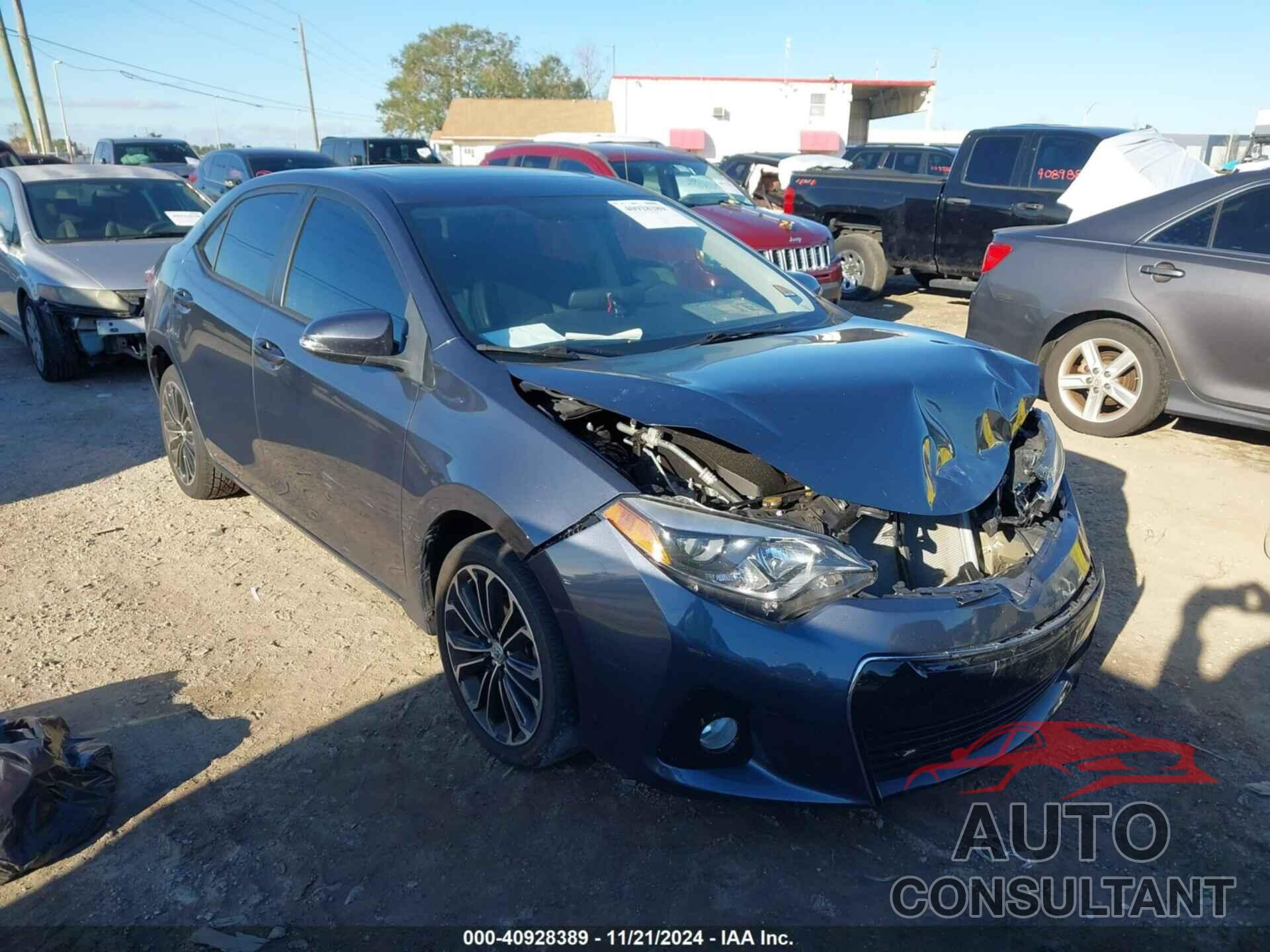 TOYOTA COROLLA 2015 - 5YFBURHE8FP349343
