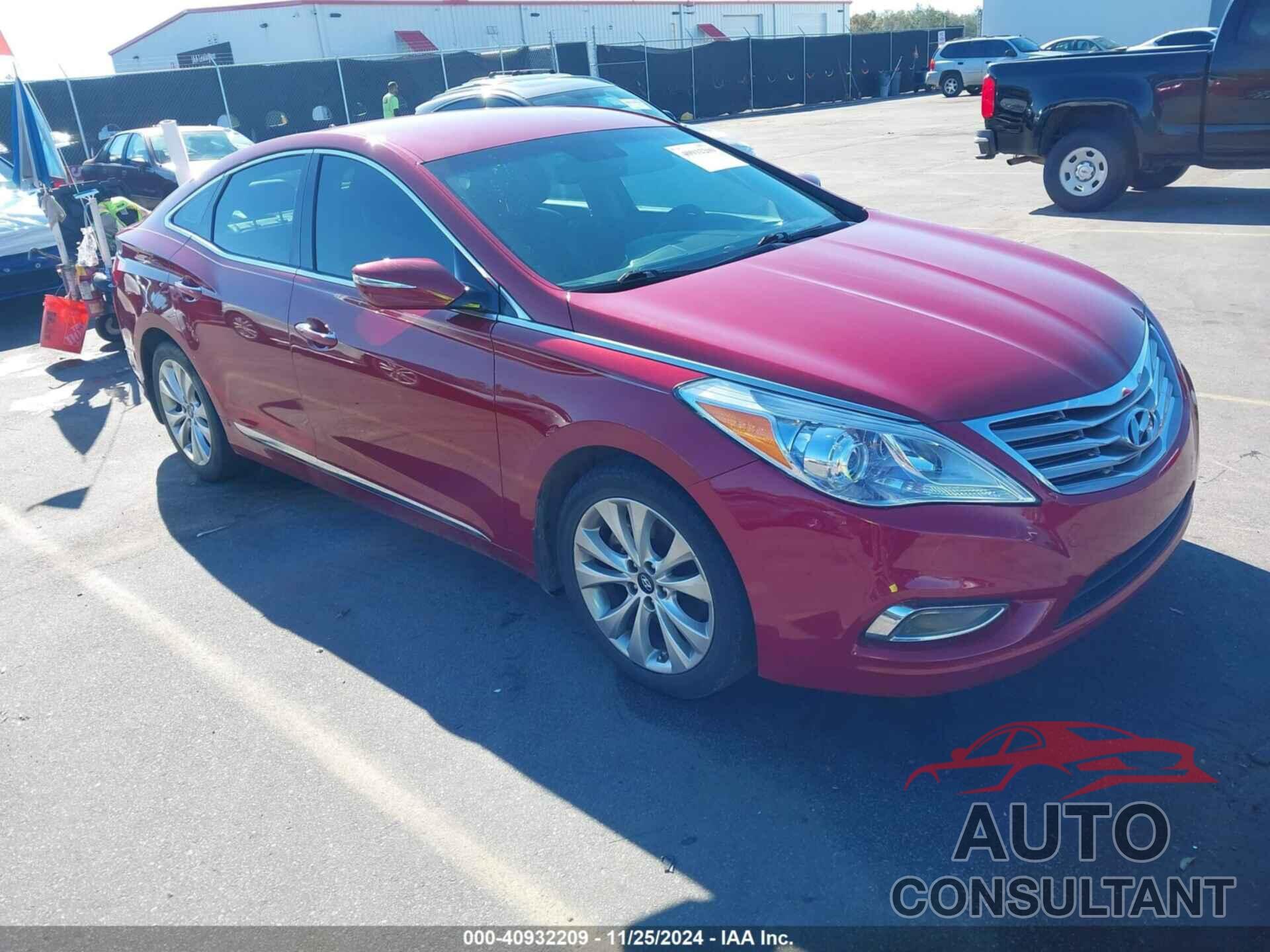 HYUNDAI AZERA 2014 - KMHFH4JG1EA400099