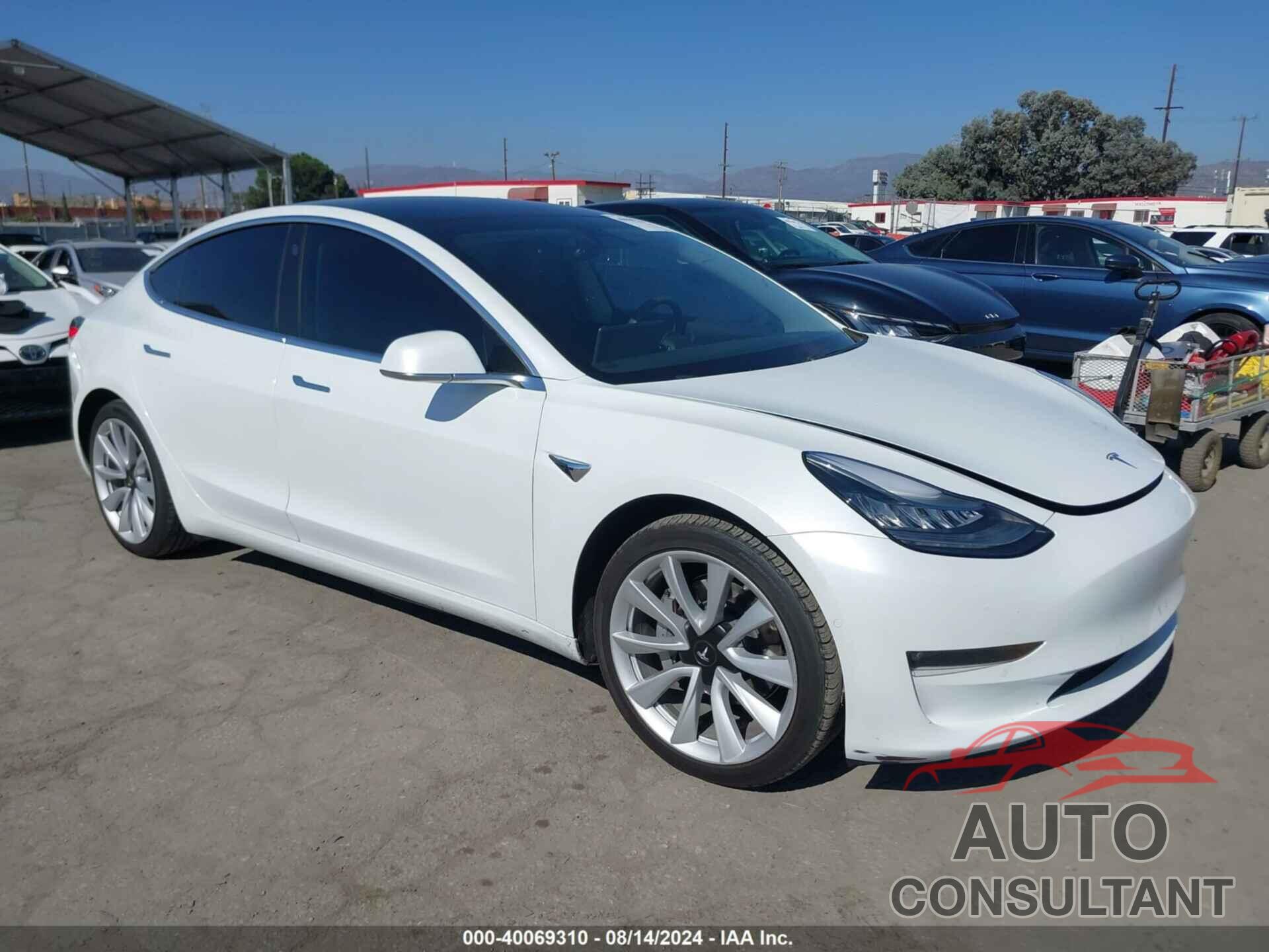 TESLA MODEL 3 2019 - 5YJ3E1EB8KF469341