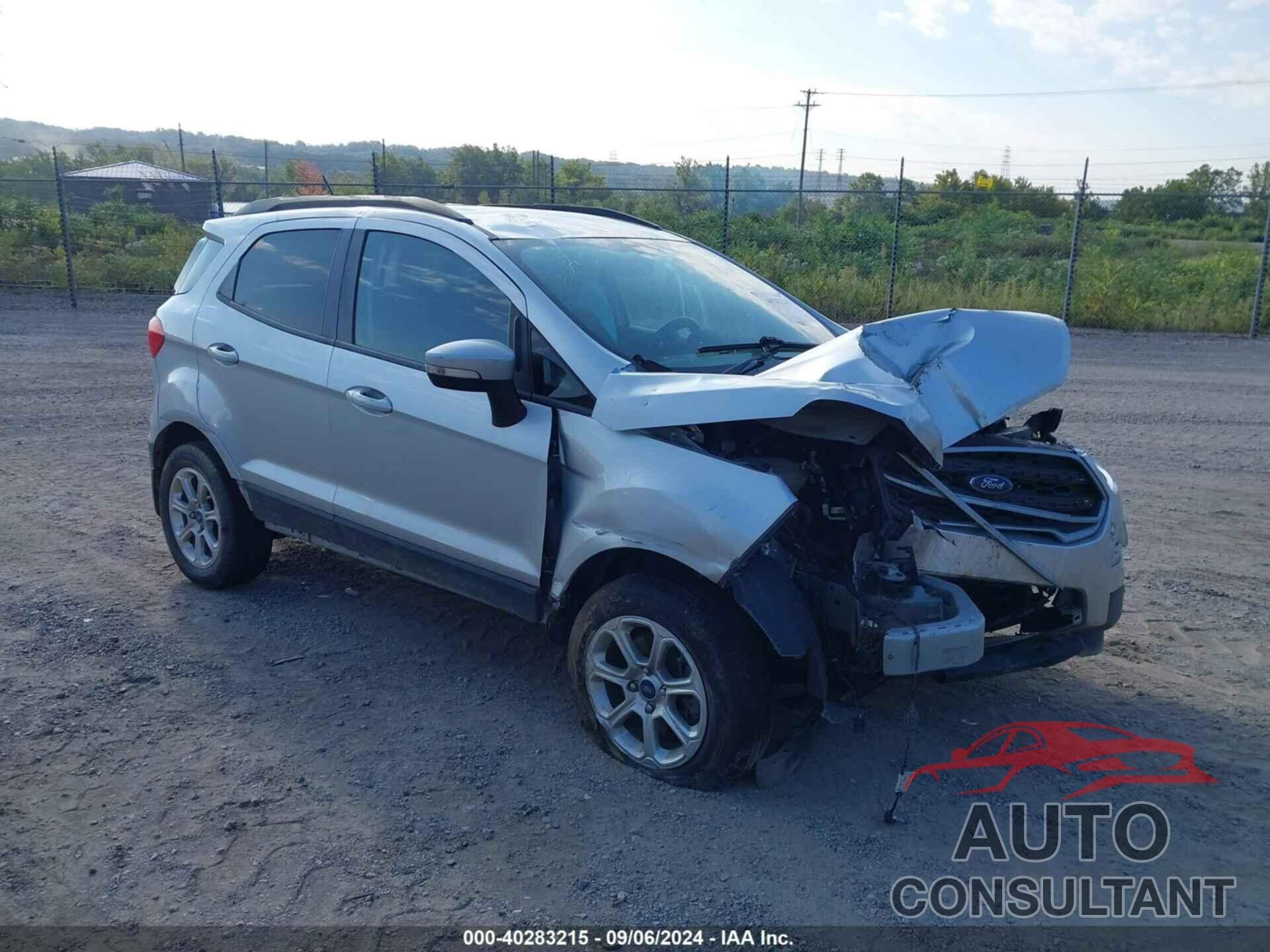 FORD ECOSPORT 2020 - MAJ6S3GL7LC348716