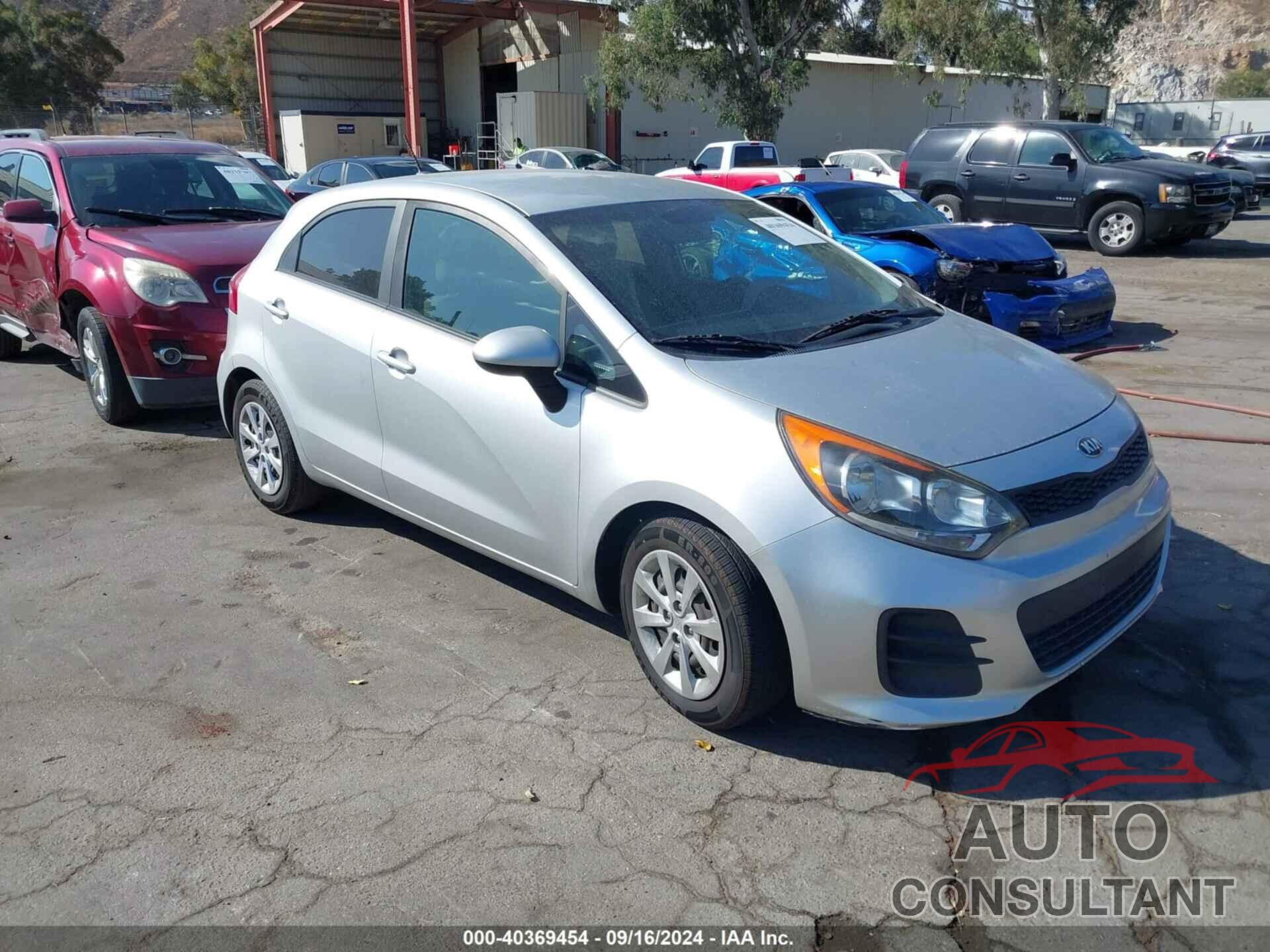 KIA RIO 2016 - KNADM5A32G6675462