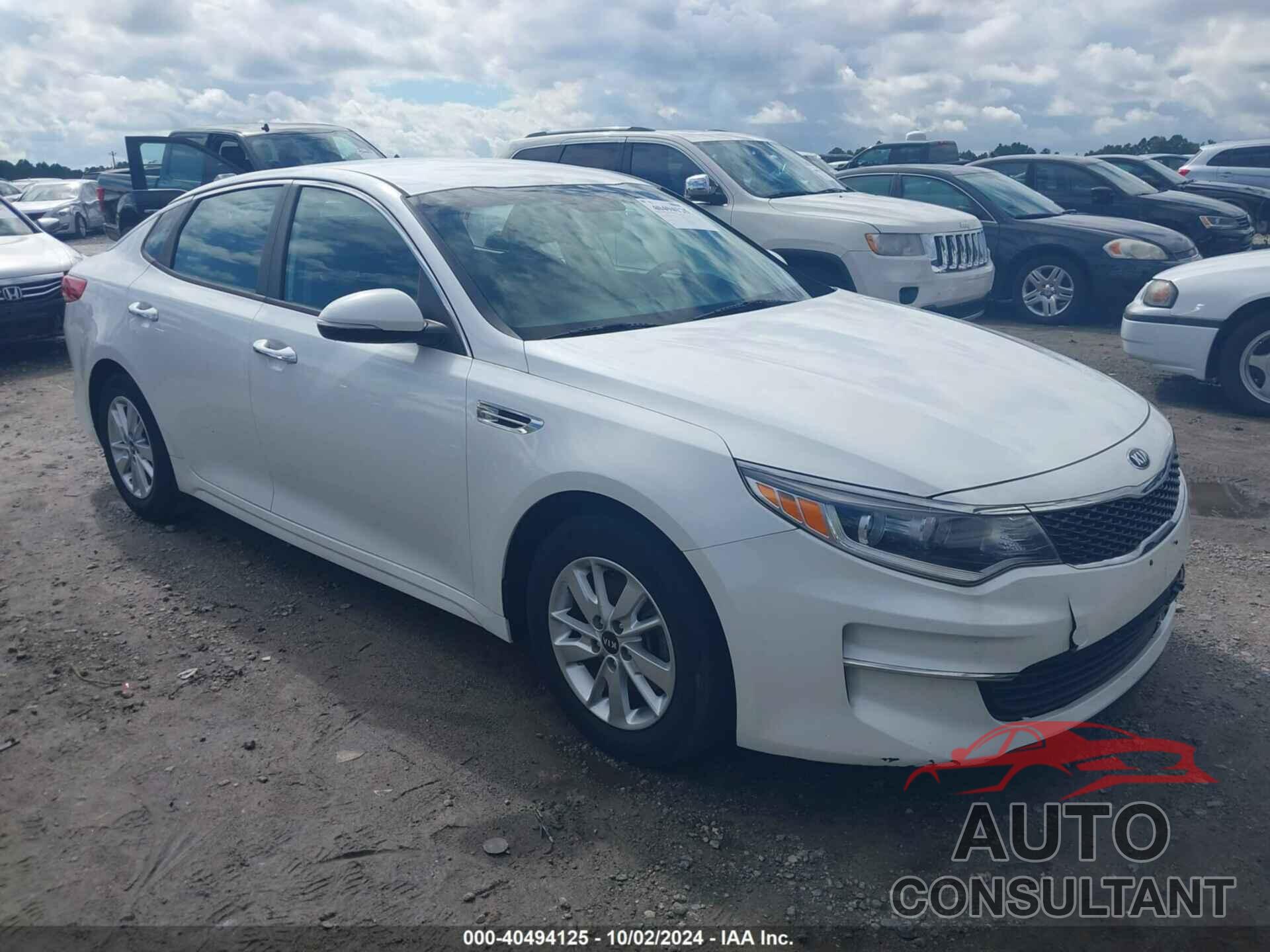 KIA OPTIMA 2016 - KNAGT4L31G5099196