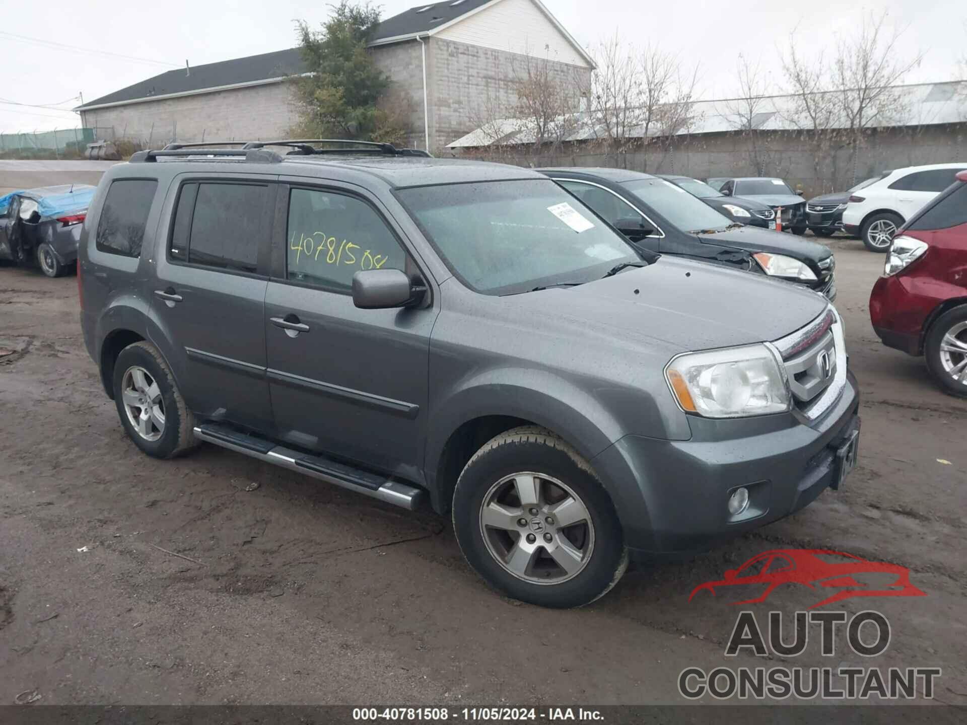 HONDA PILOT 2011 - 5FNYF4H68BB090438