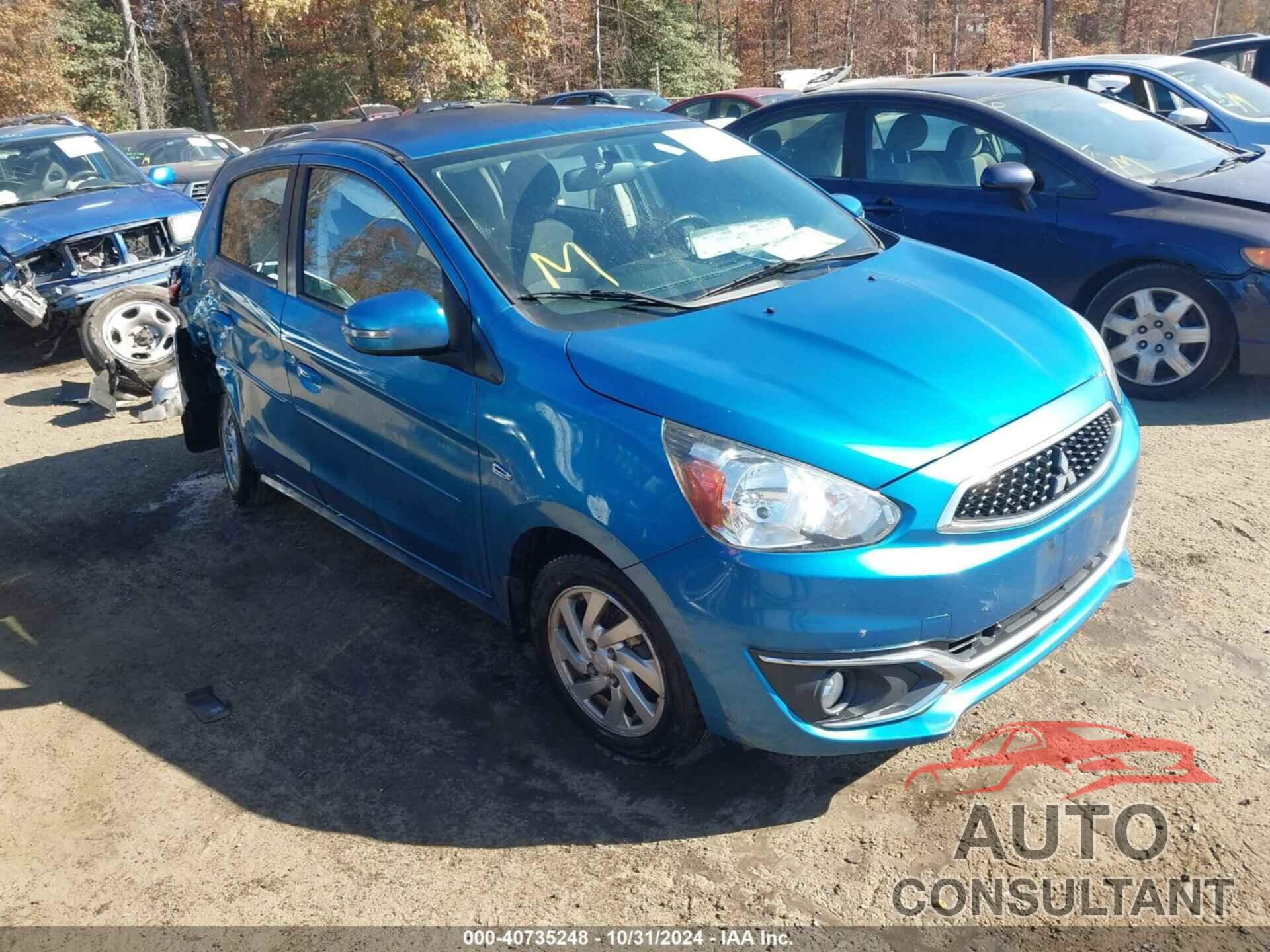 MITSUBISHI MIRAGE 2019 - ML32A4HJXKH000671