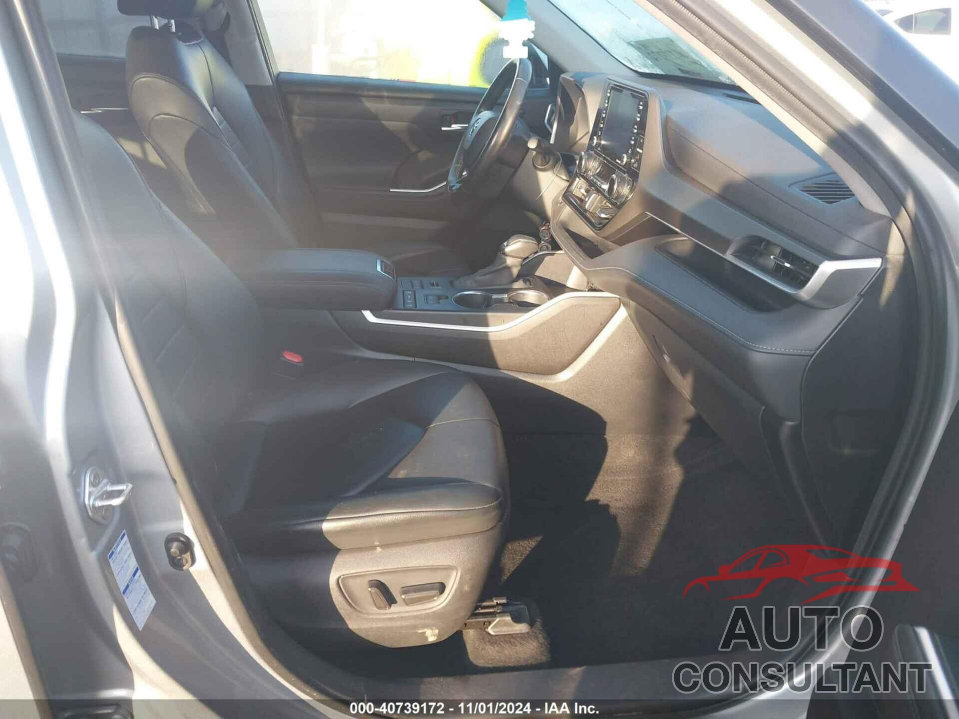 TOYOTA HIGHLANDER 2020 - 5TDGZRBH2LS017377