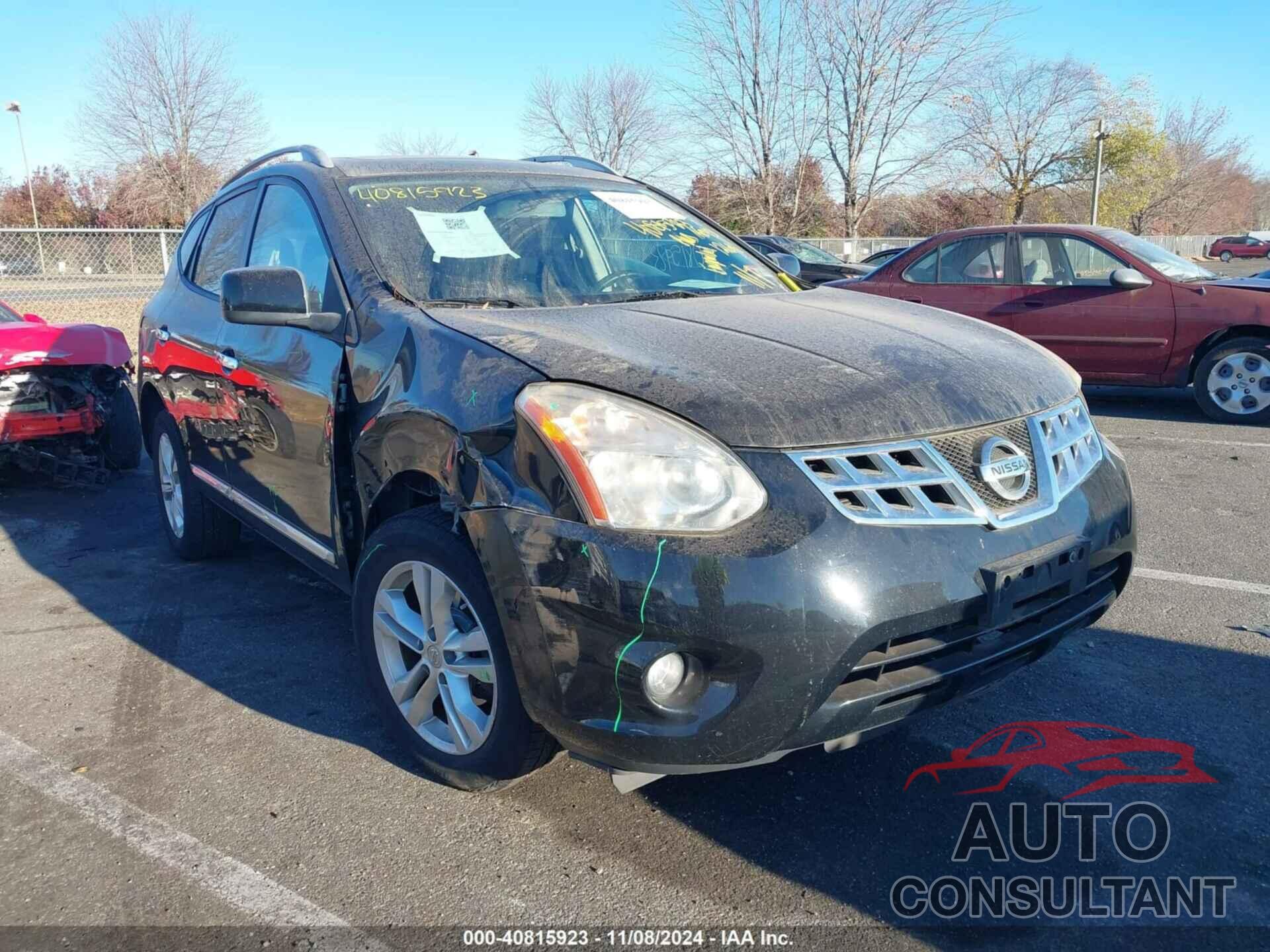 NISSAN ROGUE 2013 - JN8AS5MV2DW635228