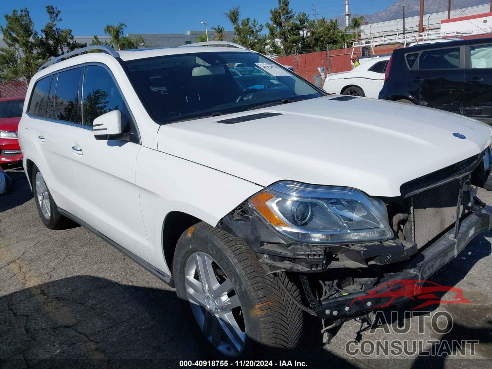 MERCEDES-BENZ GL 450 2015 - 4JGDF6EE7FA549328