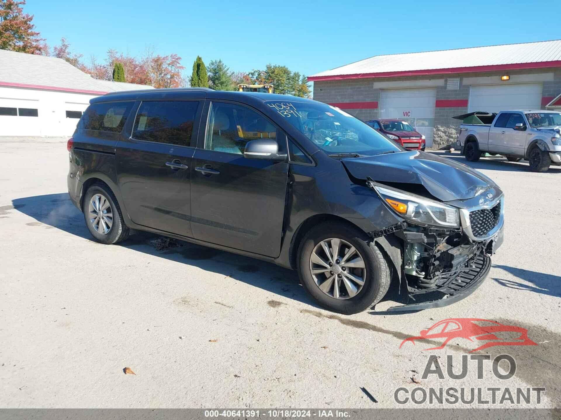 KIA SEDONA 2016 - KNDMB5C1XG6192256