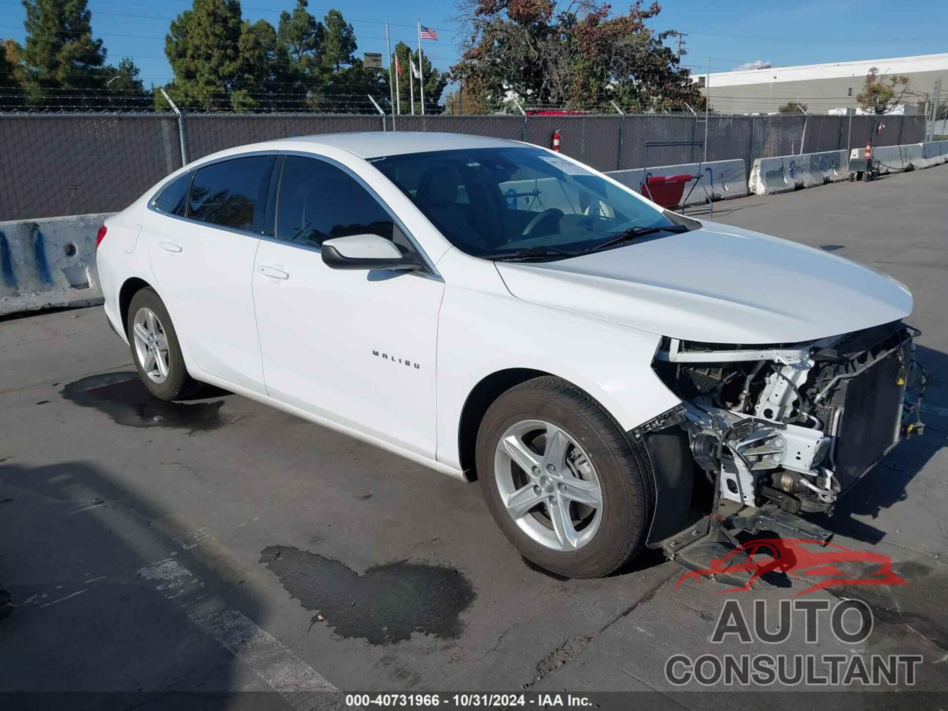 CHEVROLET MALIBU 2020 - 1G1ZC5ST1LF078722