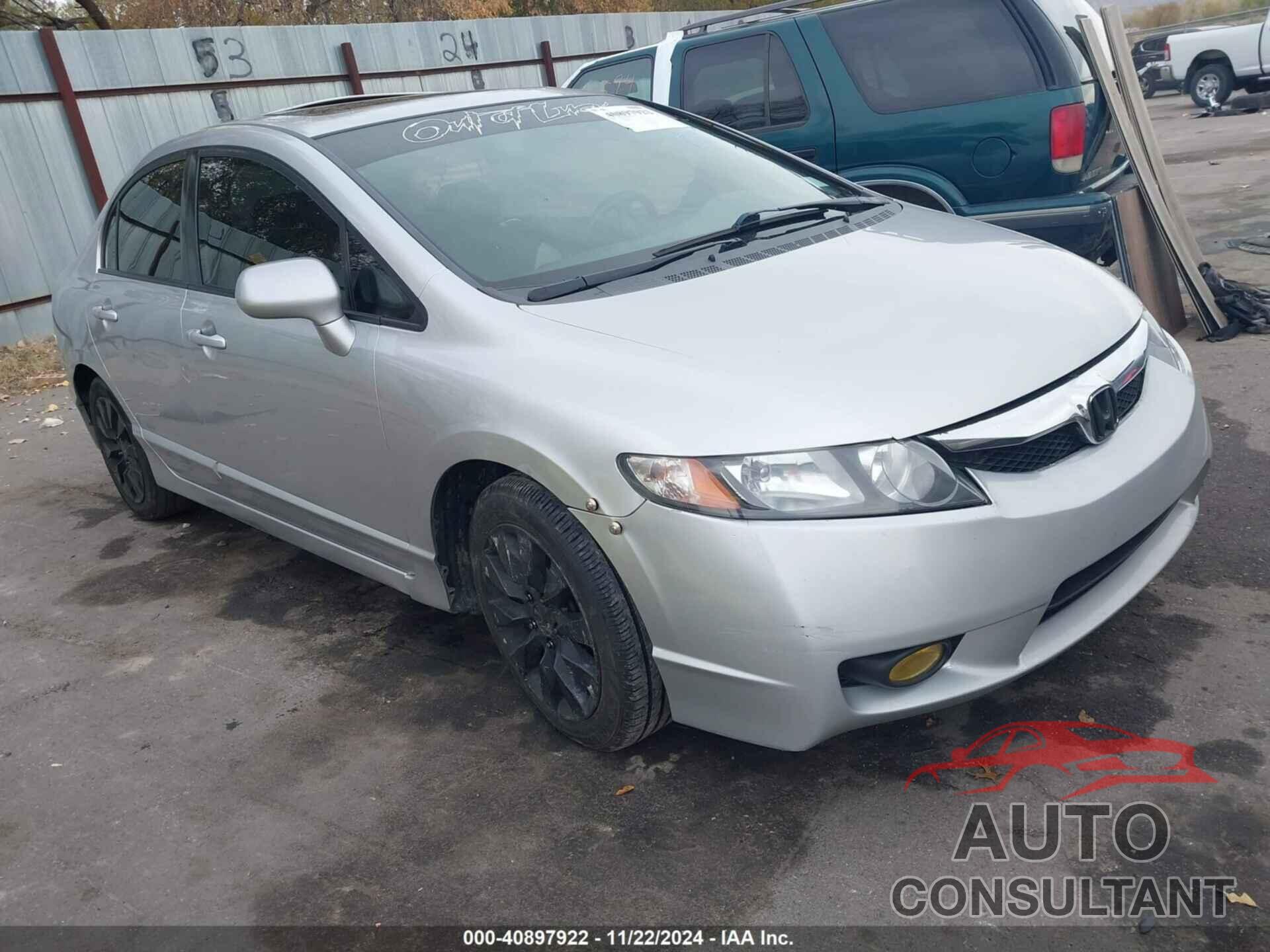 HONDA CIVIC 2009 - 19XFA16909E019266