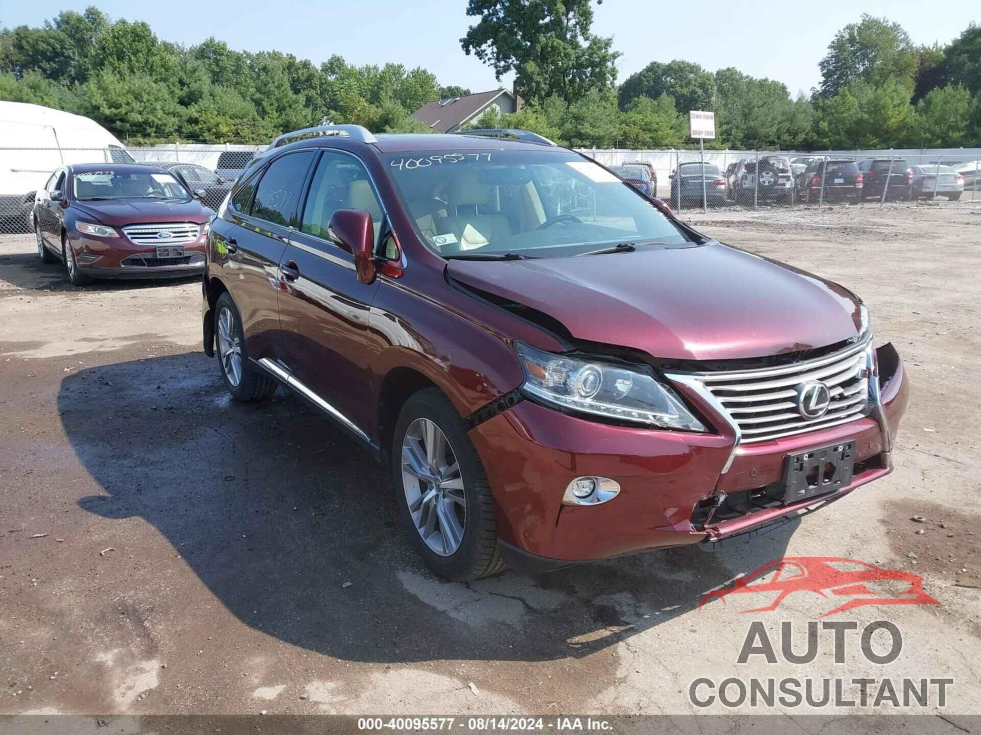 LEXUS RX 350 2015 - 2T2BK1BA3FC285480