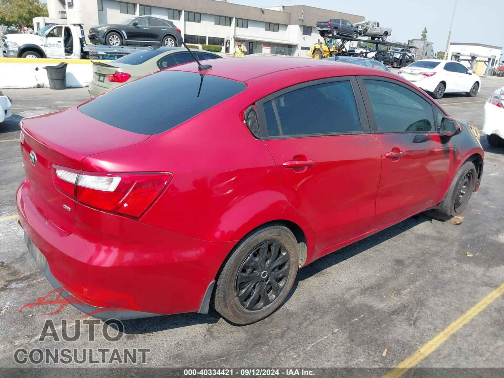 KIA RIO 2017 - KNADM4A36H6038196