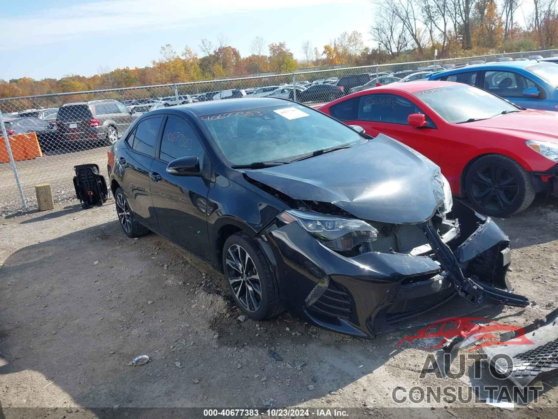 TOYOTA COROLLA 2019 - 5YFBURHE6KP927465