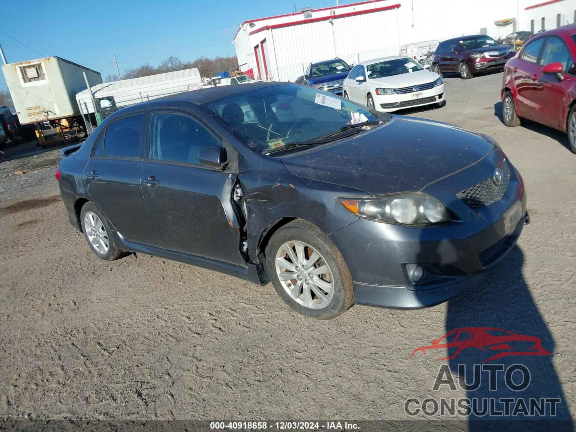 TOYOTA COROLLA 2009 - 2T1BU40EX9C020663