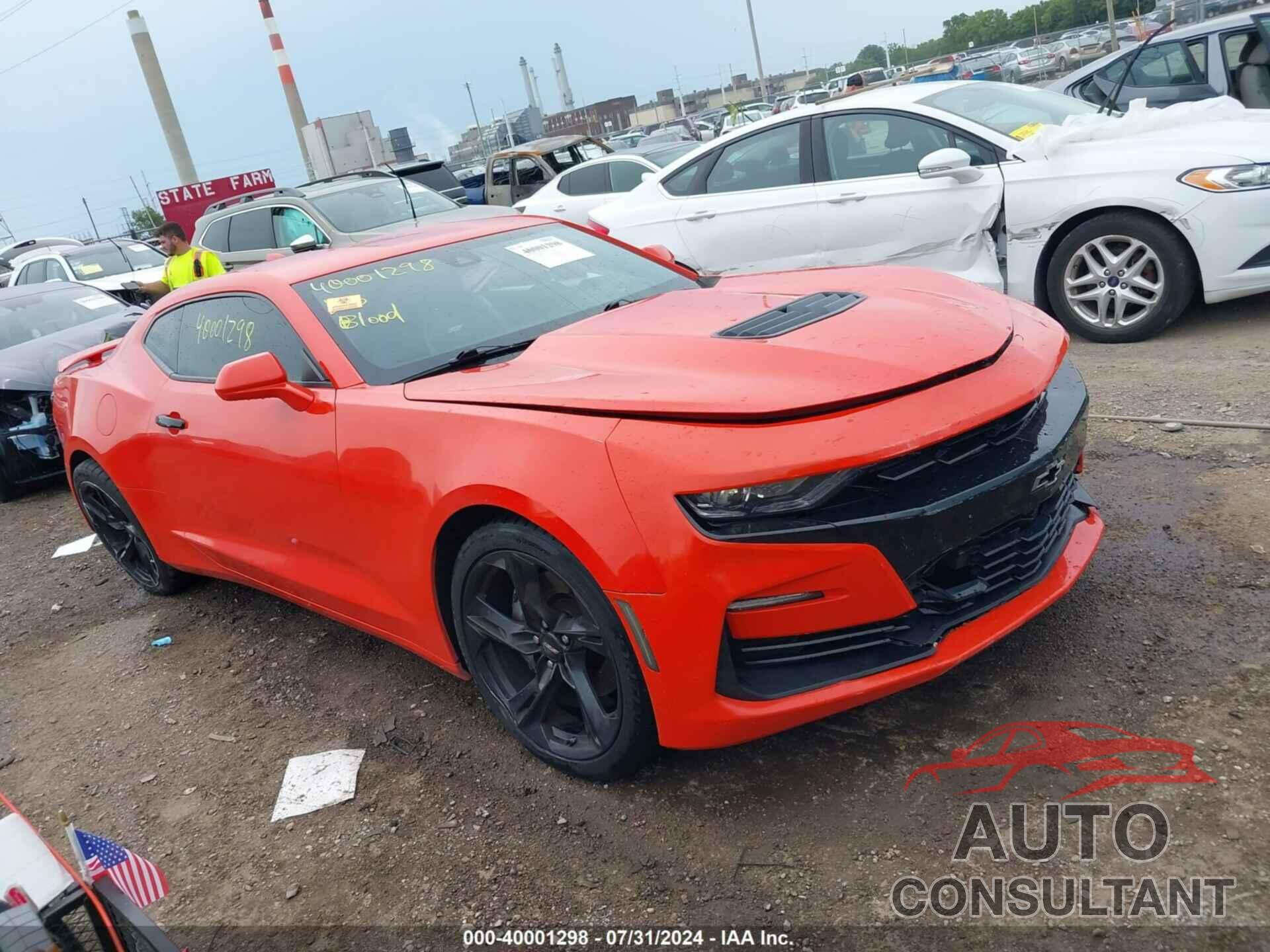 CHEVROLET CAMARO 2019 - 1G1FH1R76K0104304