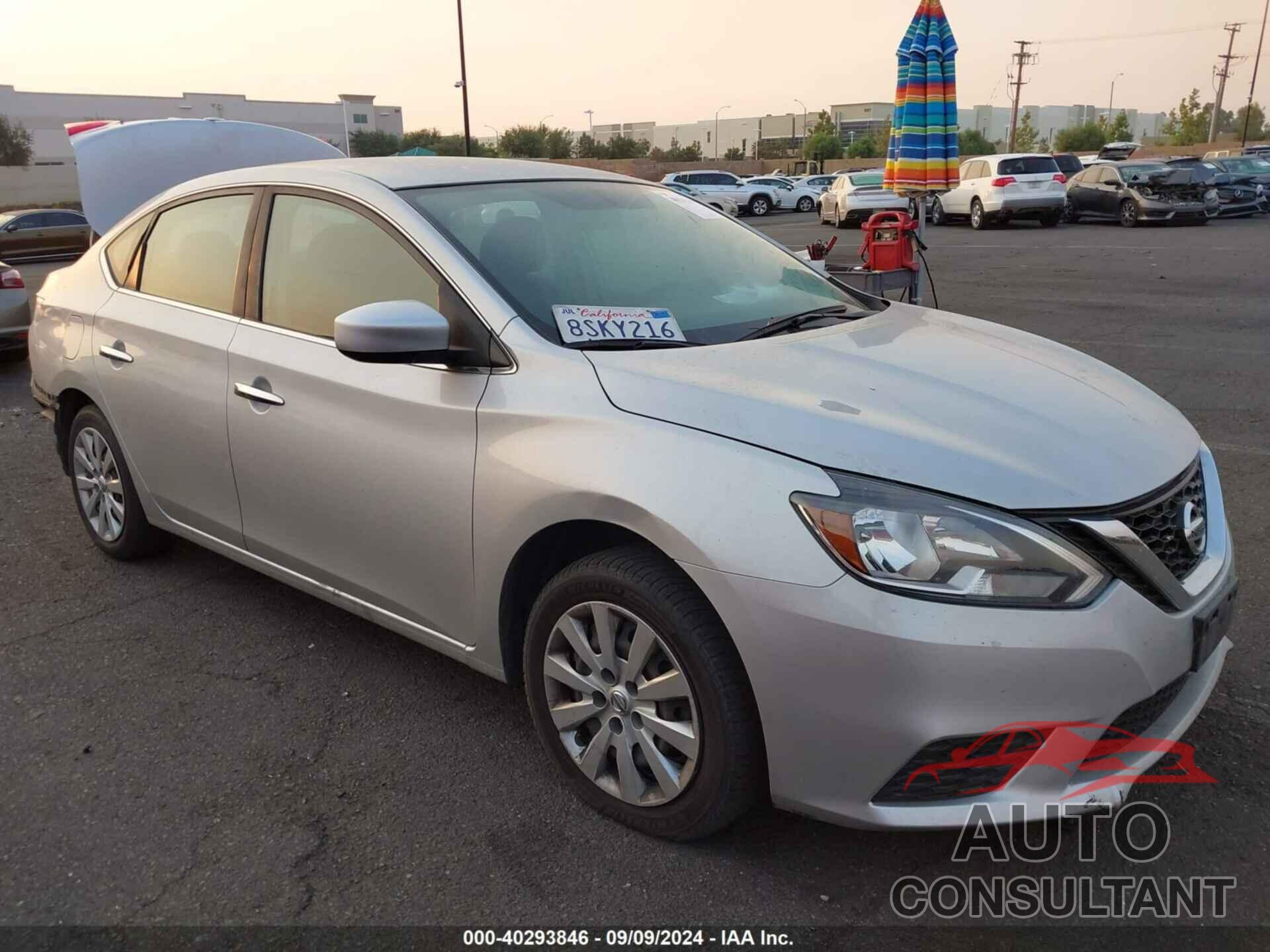 NISSAN SENTRA 2018 - 3N1AB7AP1JY292951