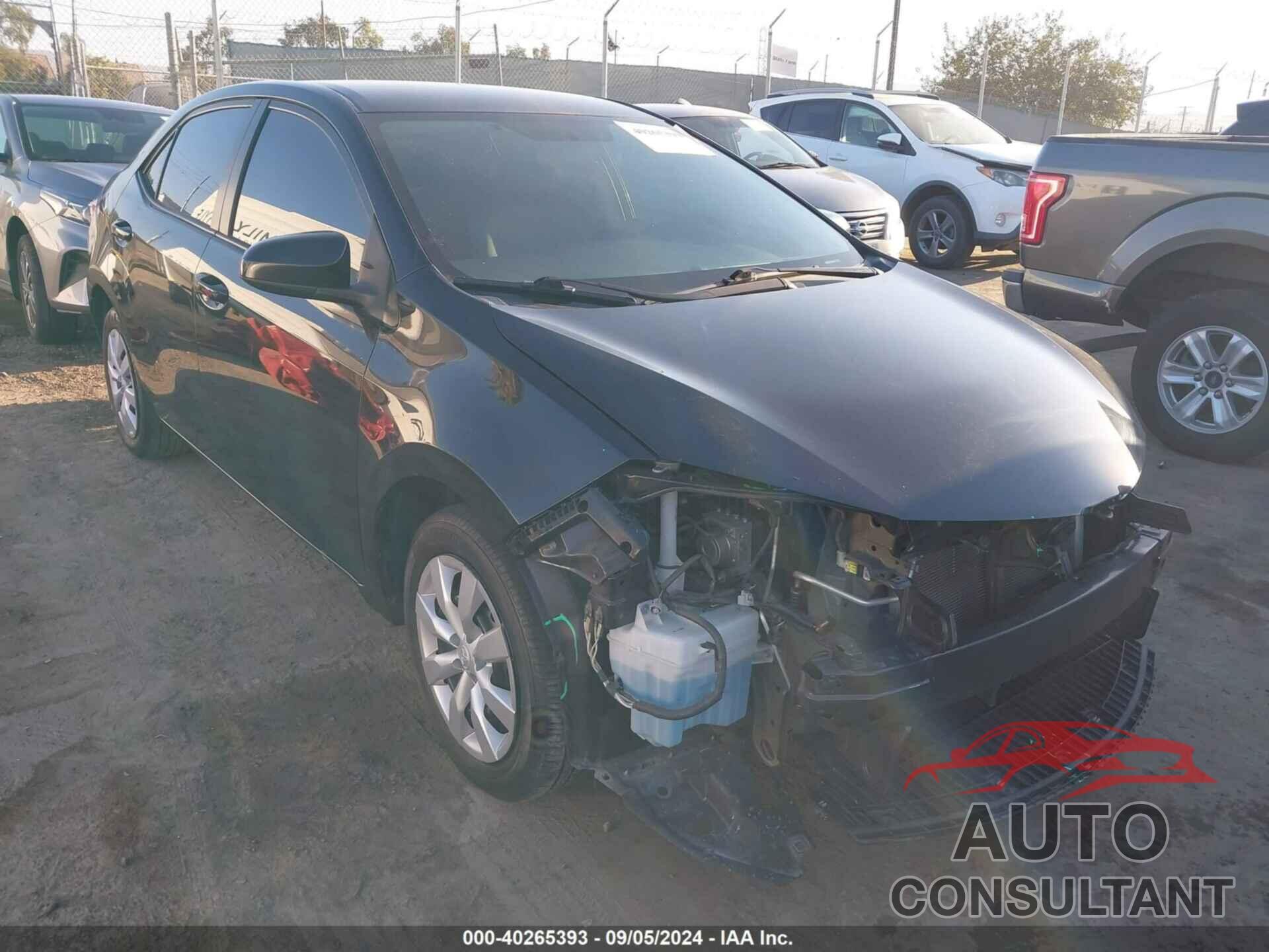 TOYOTA COROLLA 2016 - 5YFBURHE4GP525693