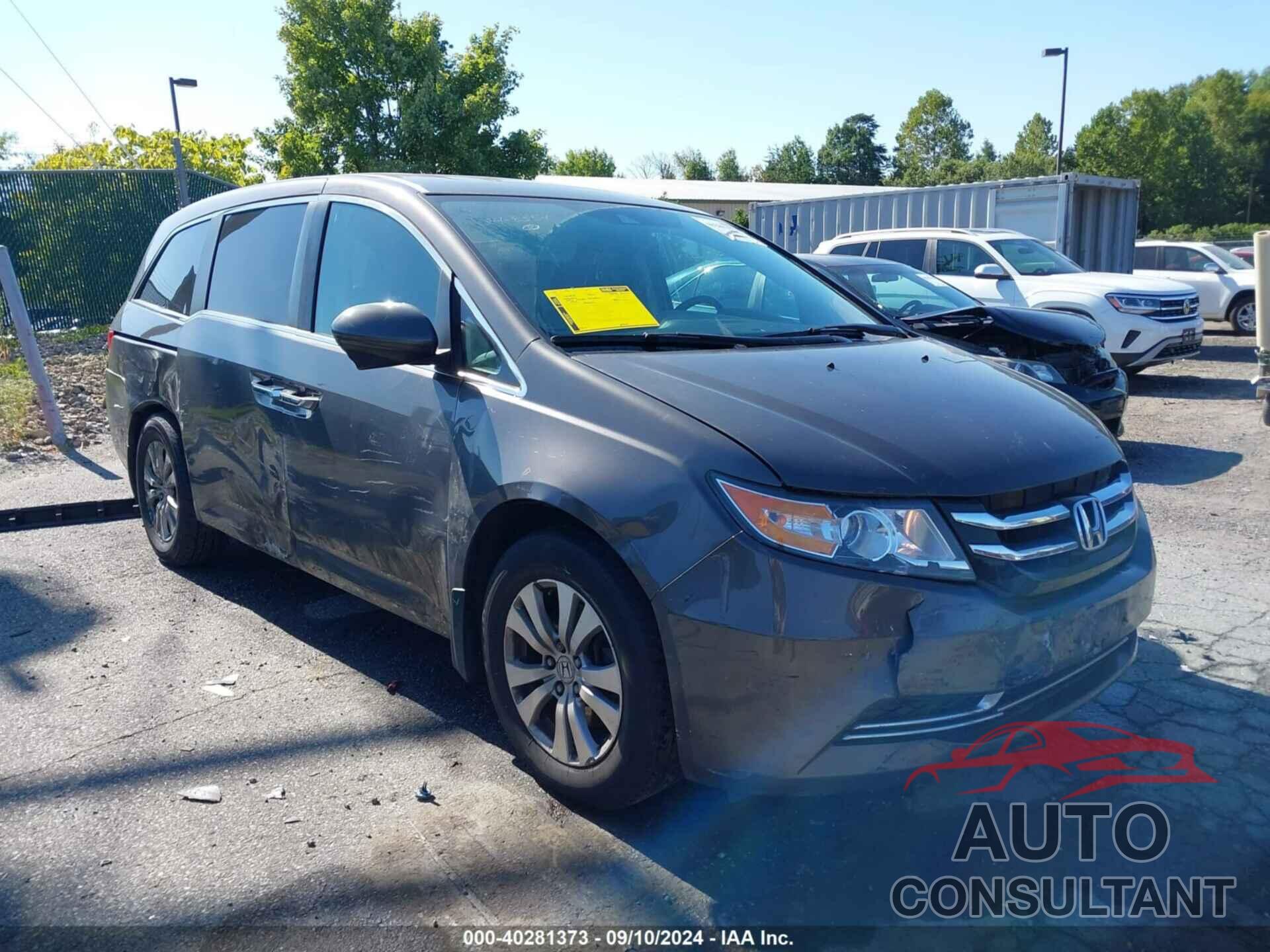 HONDA ODYSSEY 2016 - 5FNRL5H60GB014805