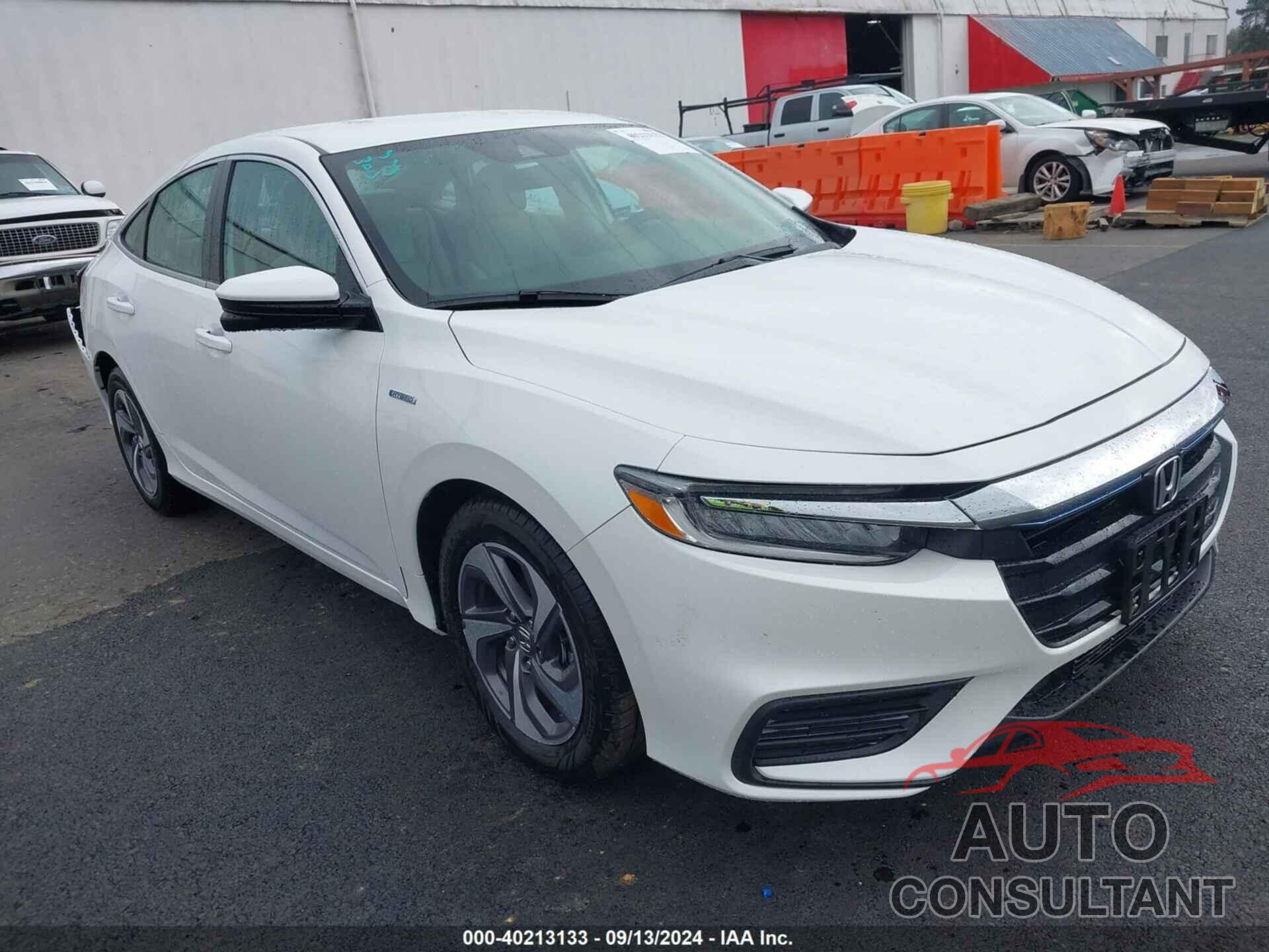 HONDA INSIGHT 2019 - 19XZE4F53KE012074