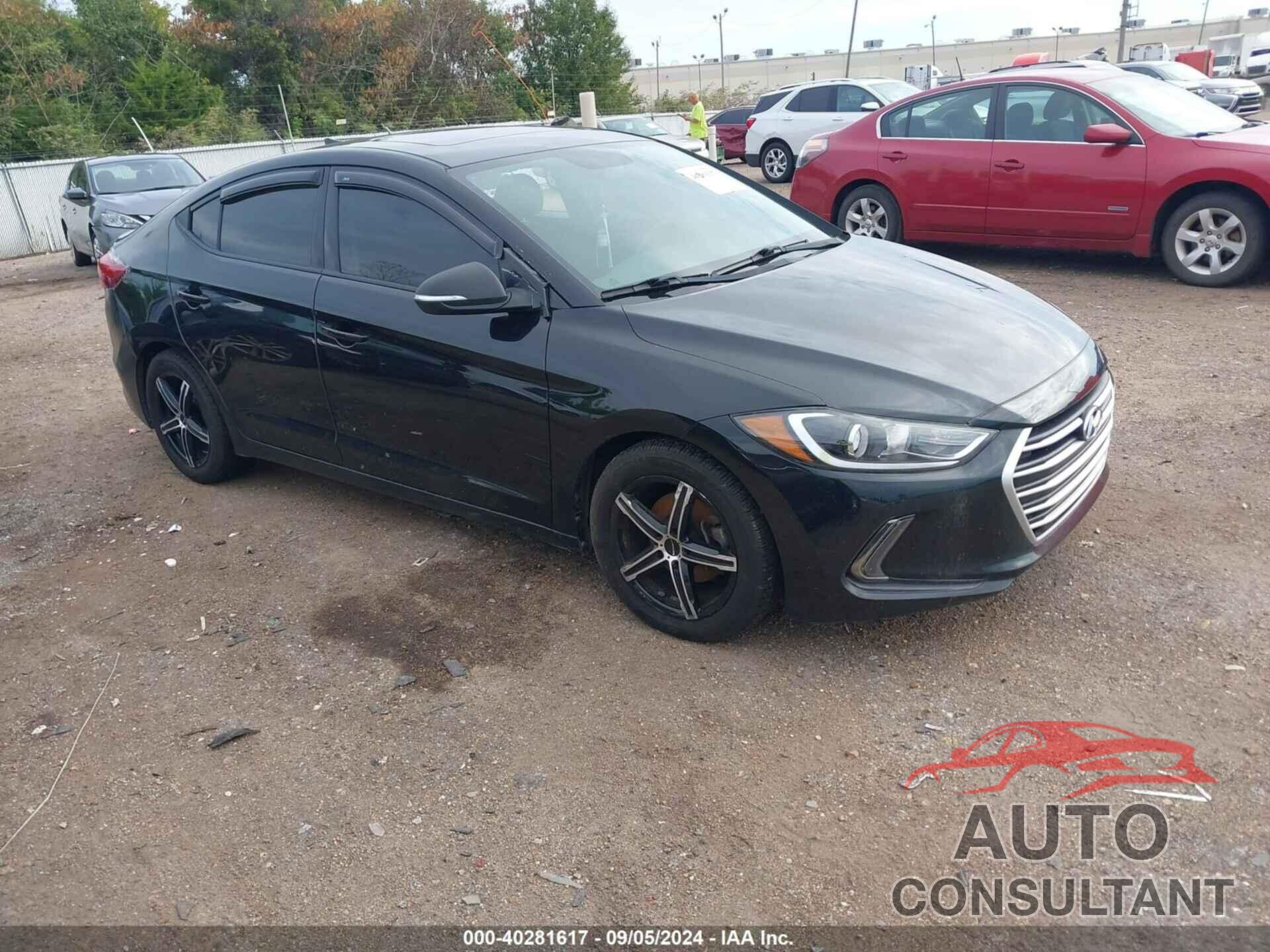 HYUNDAI ELANTRA 2017 - 5NPD84LF1HH209666