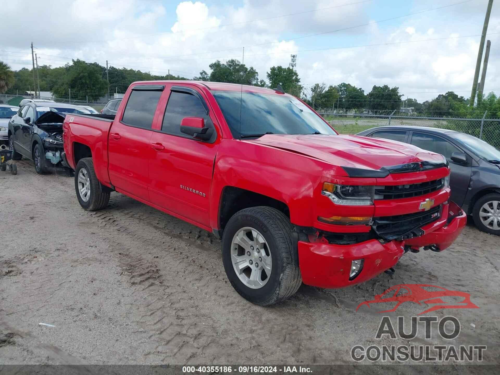 CHEVROLET SILVERADO 1500 2016 - 3GCUKREC9GG197520