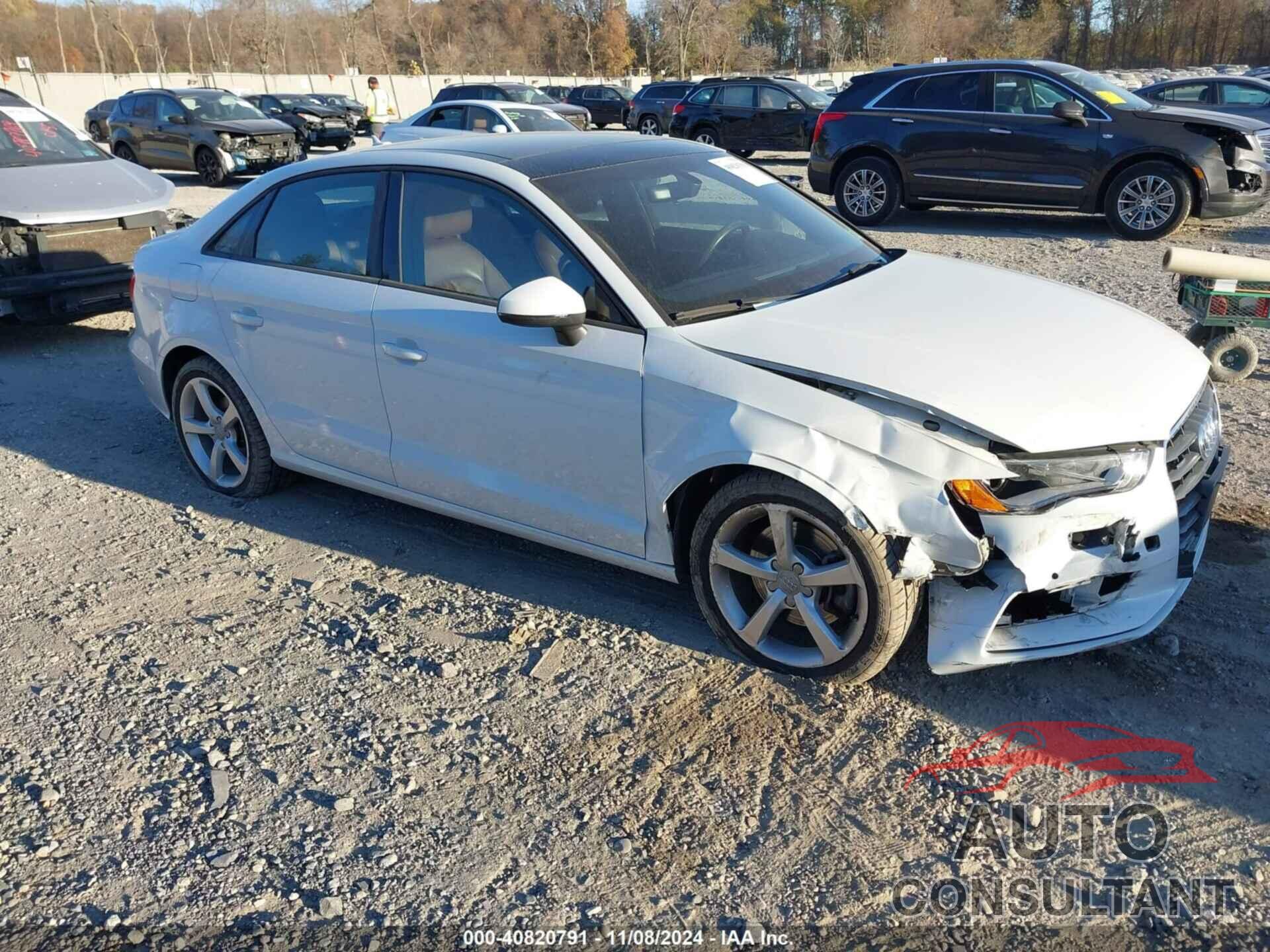 AUDI A3 2016 - WAUB8GFF0G1107489