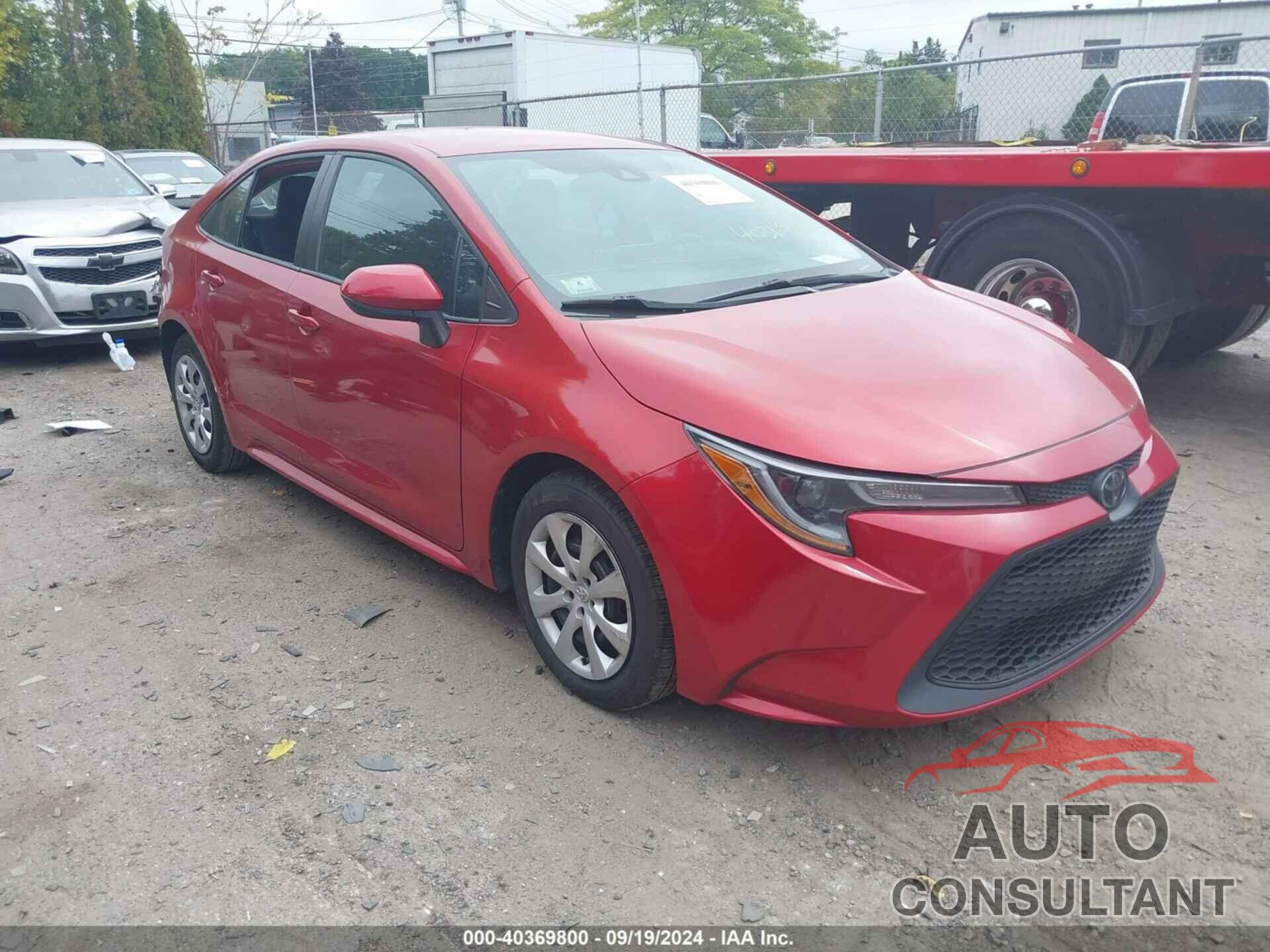 TOYOTA COROLLA 2020 - 5YFEPRAE3LP073096