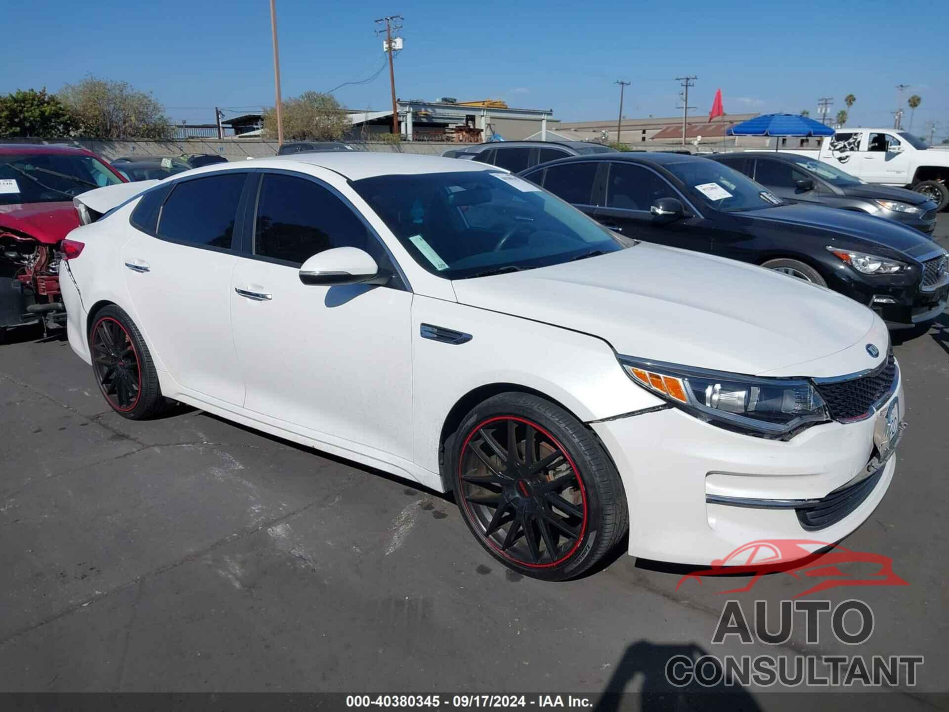 KIA OPTIMA 2016 - KNAGT4L34G5091996