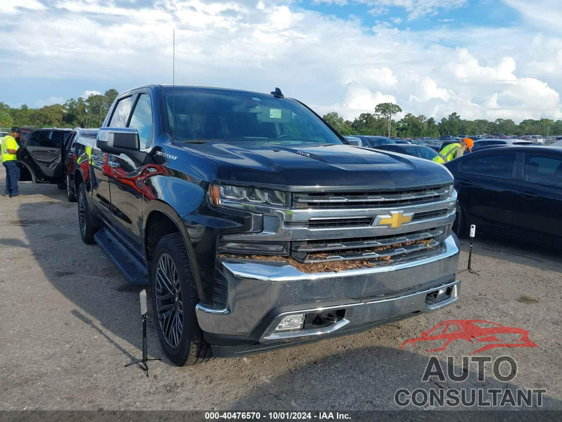CHEVROLET SILVERADO 1500 2020 - 1GCUYGEL6LZ293229