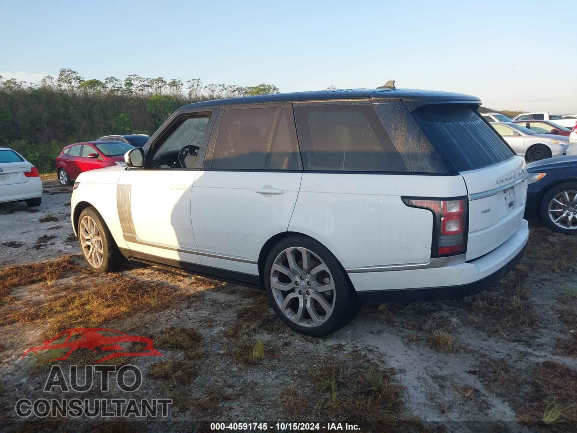 LAND ROVER RANGE ROVER 2016 - SALGS2VF9GA263120