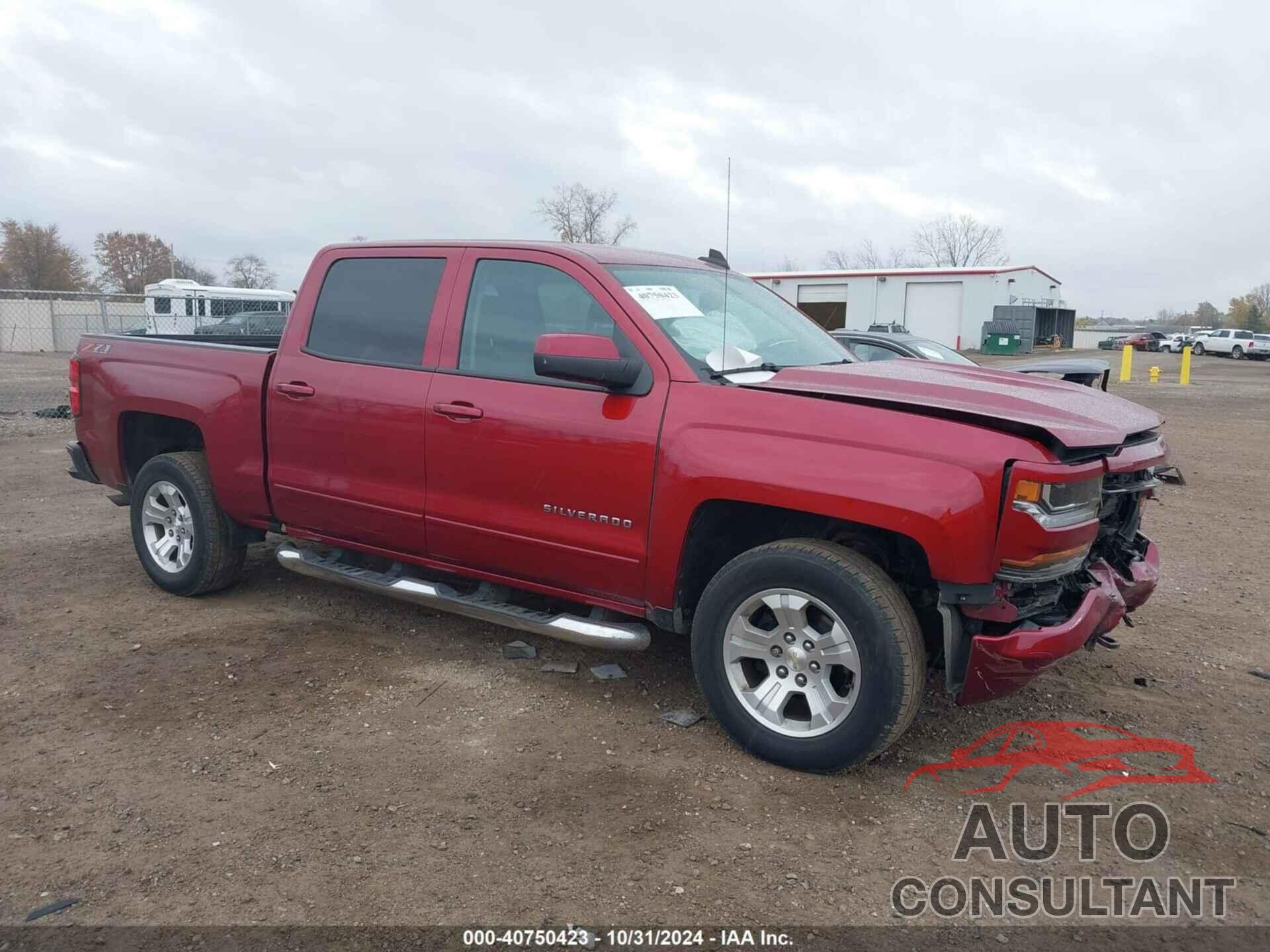 CHEVROLET SILVERADO 1500 2018 - 3GCUKREC8JG354414