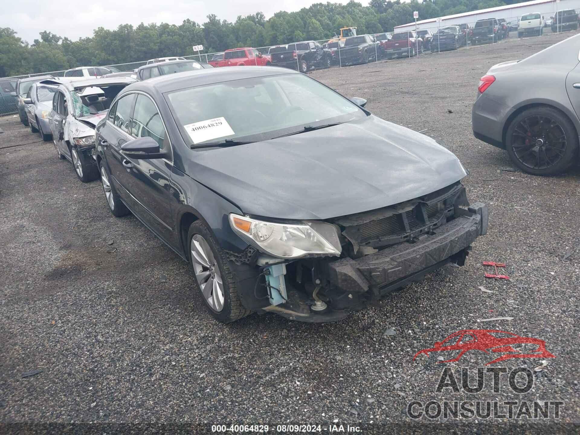 VOLKSWAGEN CC 2012 - WVWNP7AN8CE508695