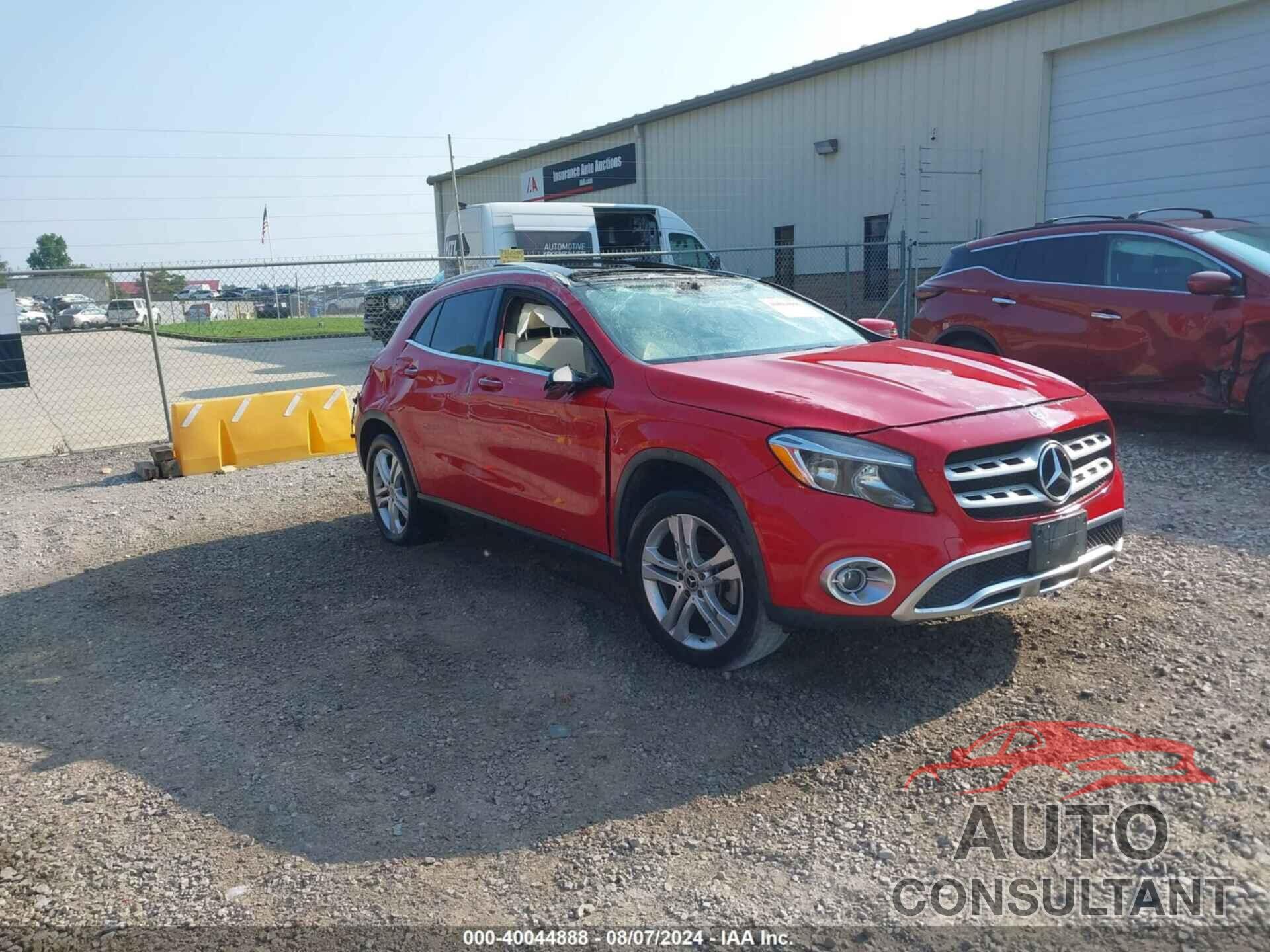 MERCEDES-BENZ GLA 250 2019 - WDCTG4EB2KU017284