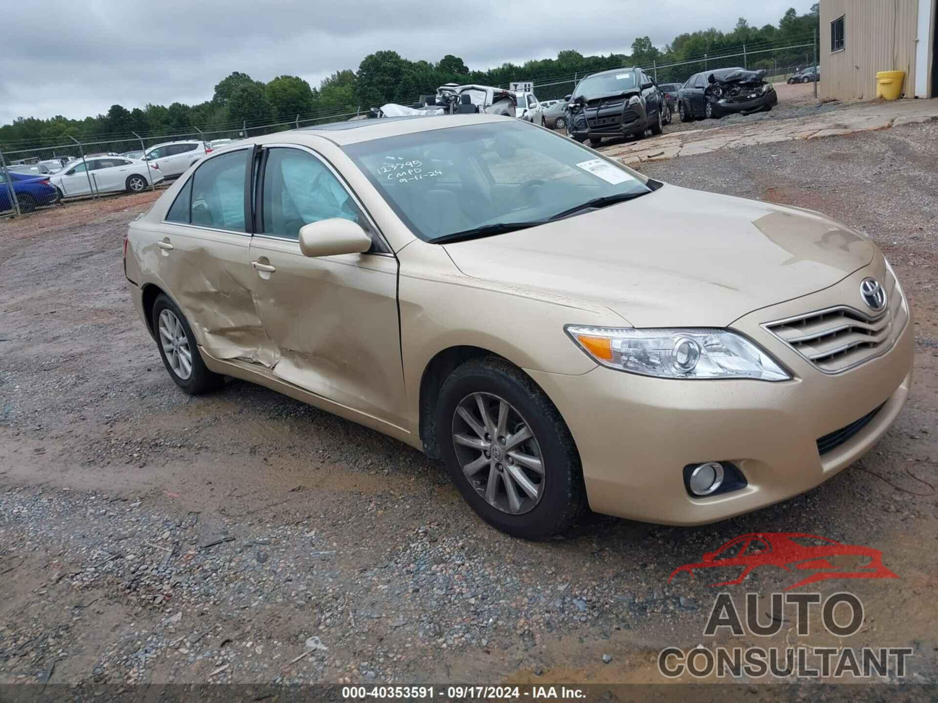 TOYOTA CAMRY 2011 - 4T1BK3EK1BU123795