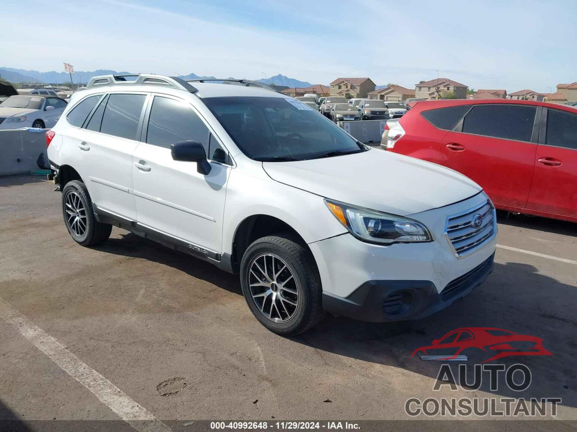 SUBARU OUTBACK 2015 - 4S4BSAACXF3218452