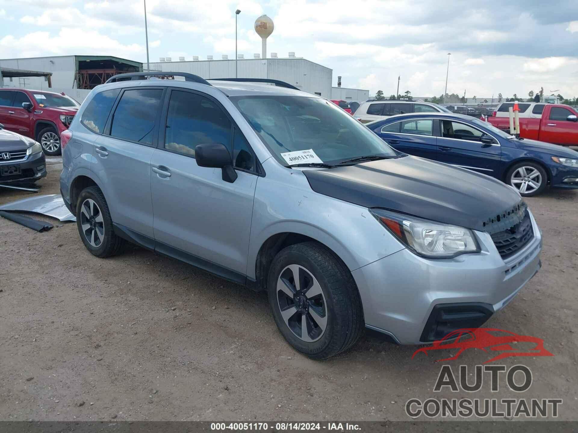 SUBARU FORESTER 2018 - JF2SJABCXJH501954