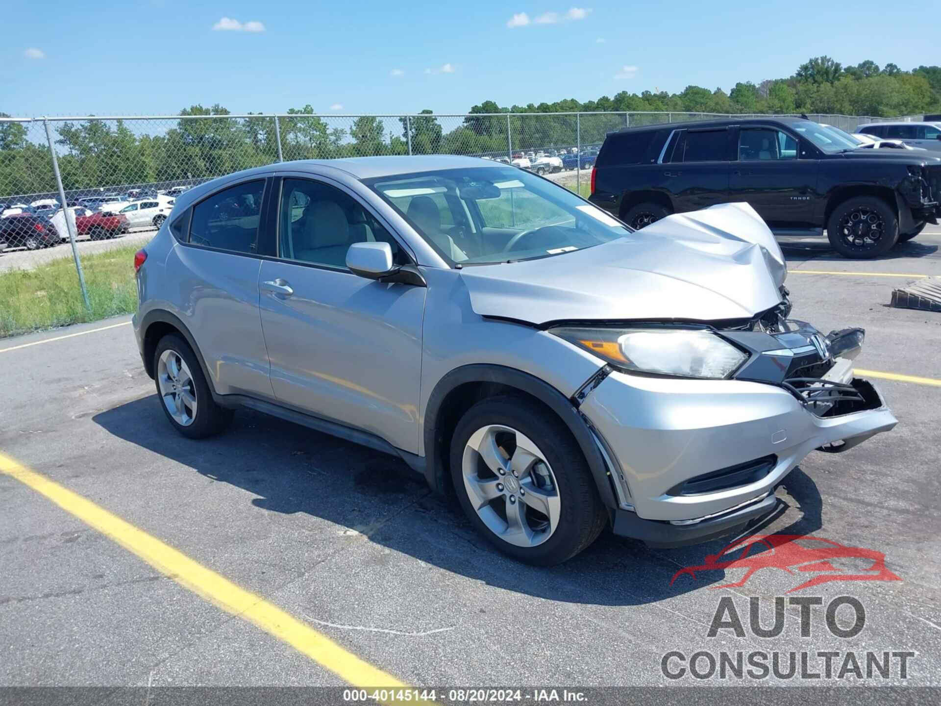HONDA HR-V 2018 - 3CZRU5H37JM713736