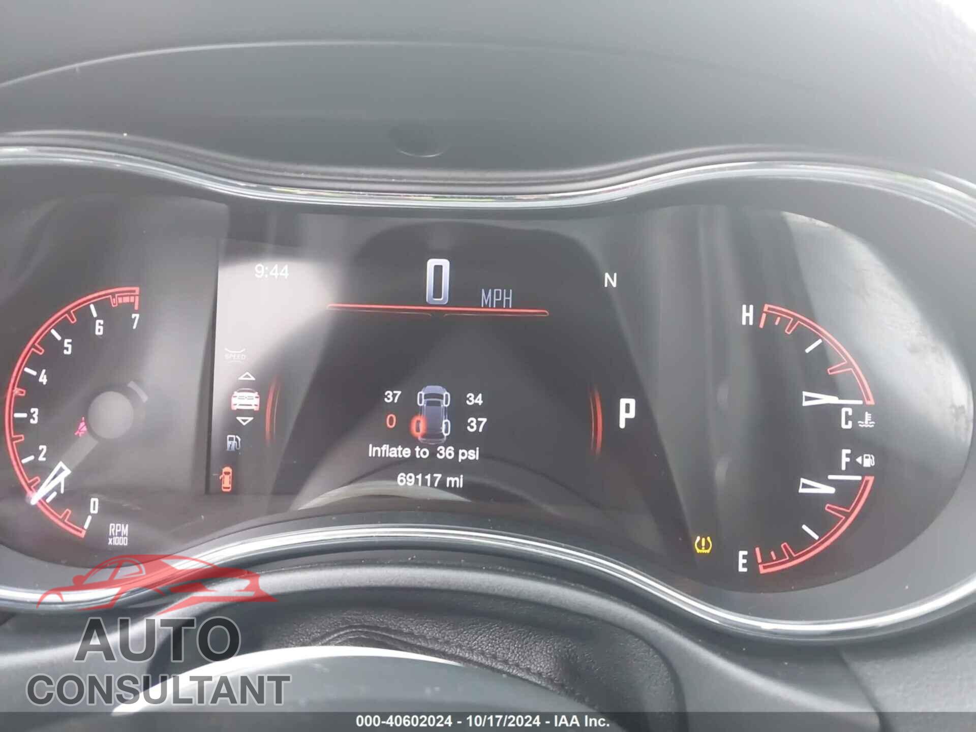 DODGE DURANGO 2017 - 1C4RDHAG4HC610984