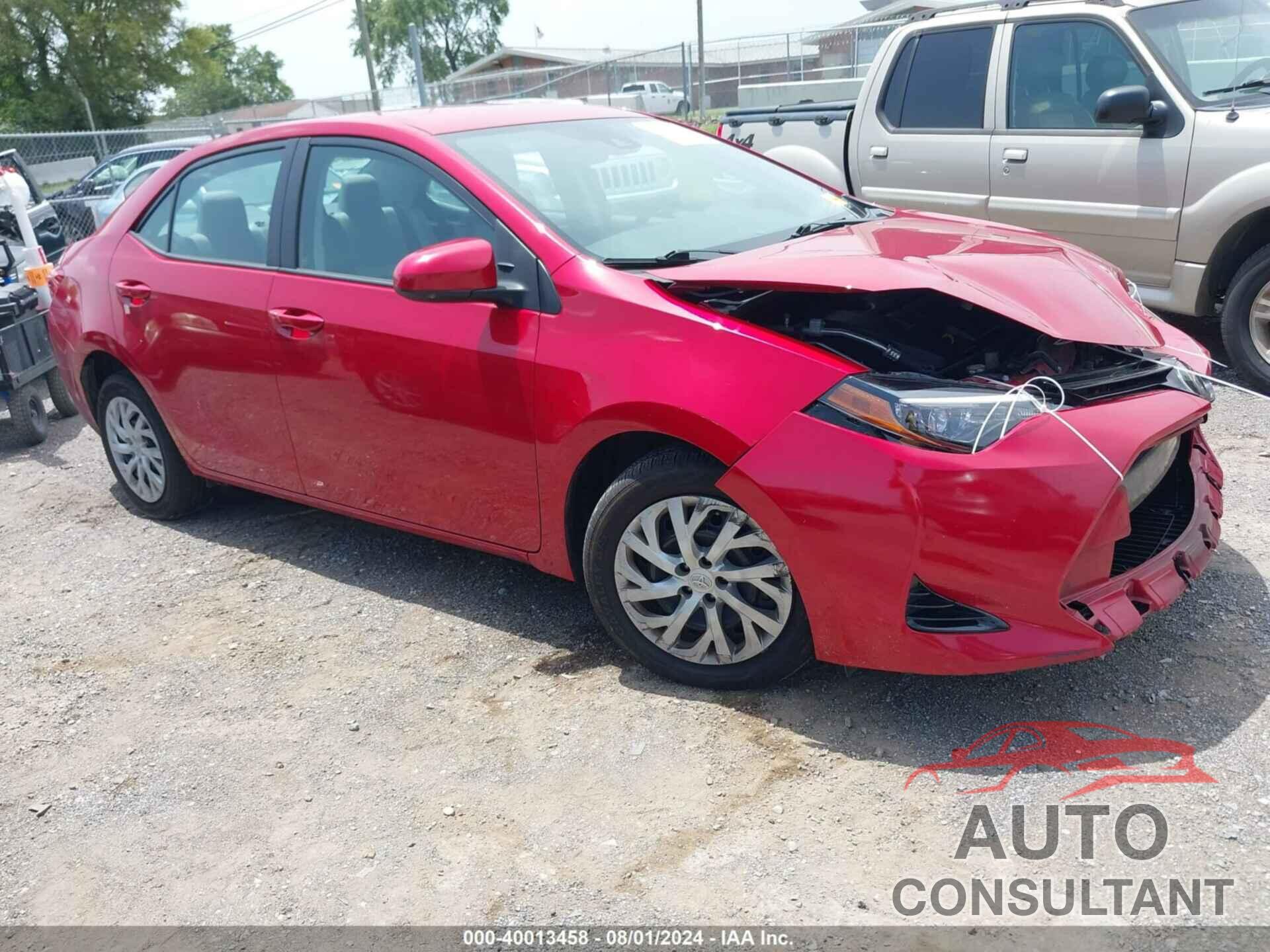 TOYOTA COROLLA 2018 - 2T1BURHE9JC024256