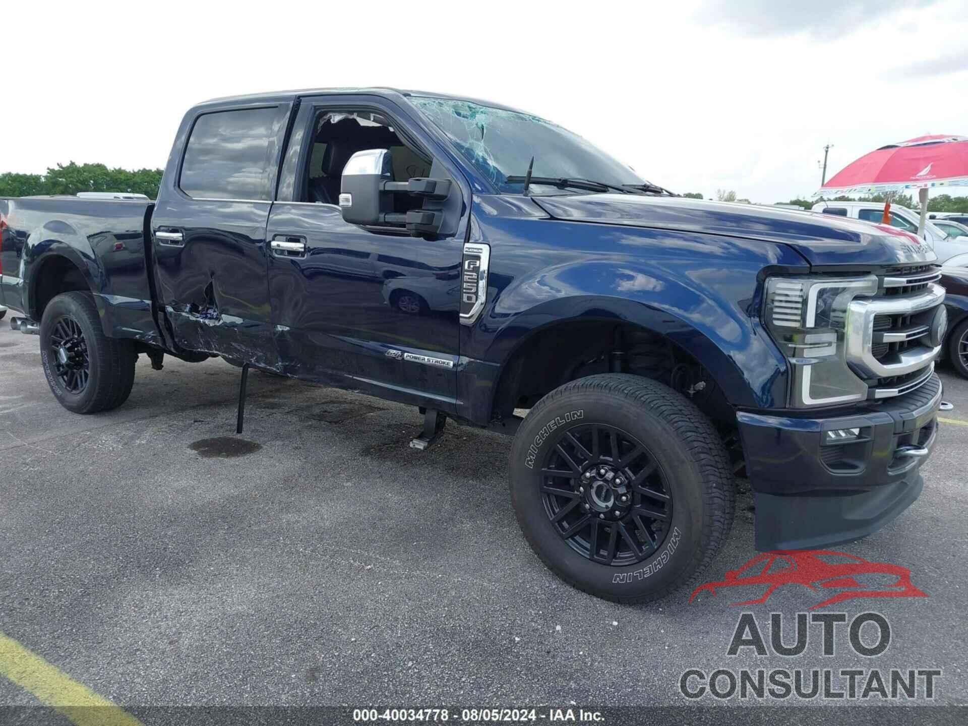 FORD F-250 2022 - 1FT8W2BT3NEF79337