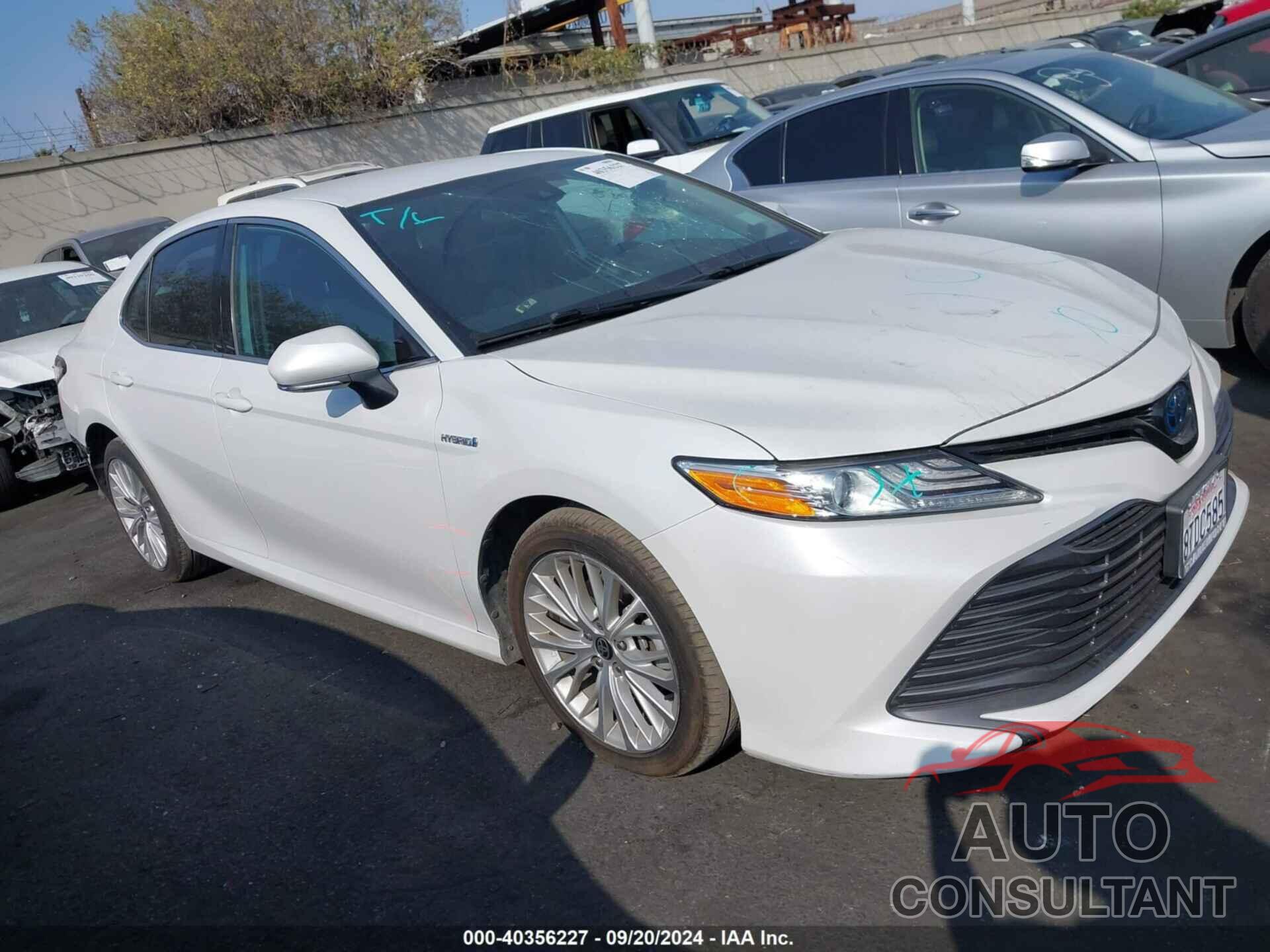 TOYOTA CAMRY 2020 - 4T1F31AK0LU542473