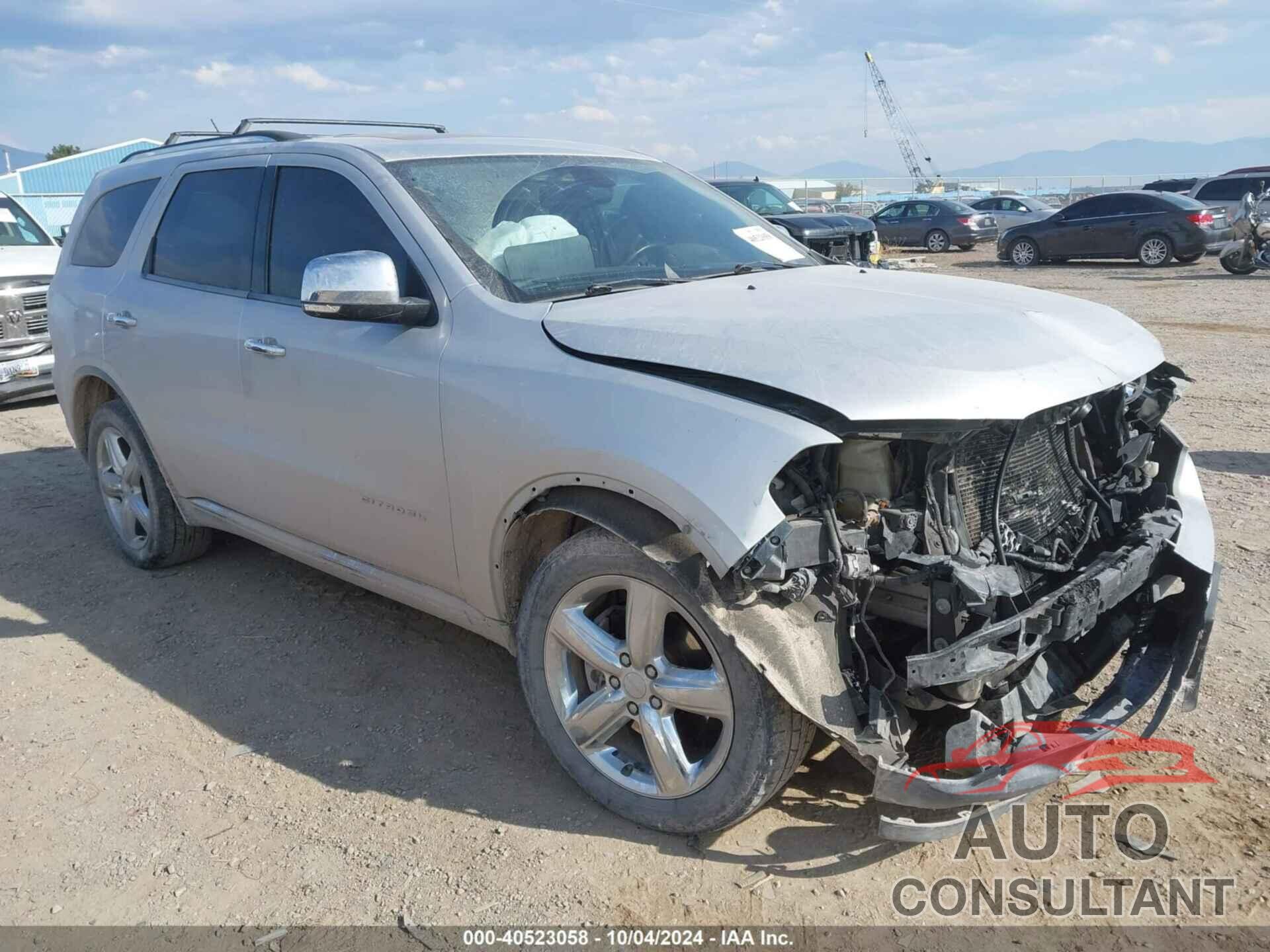 DODGE DURANGO 2012 - 1C4SDJET5CC130896