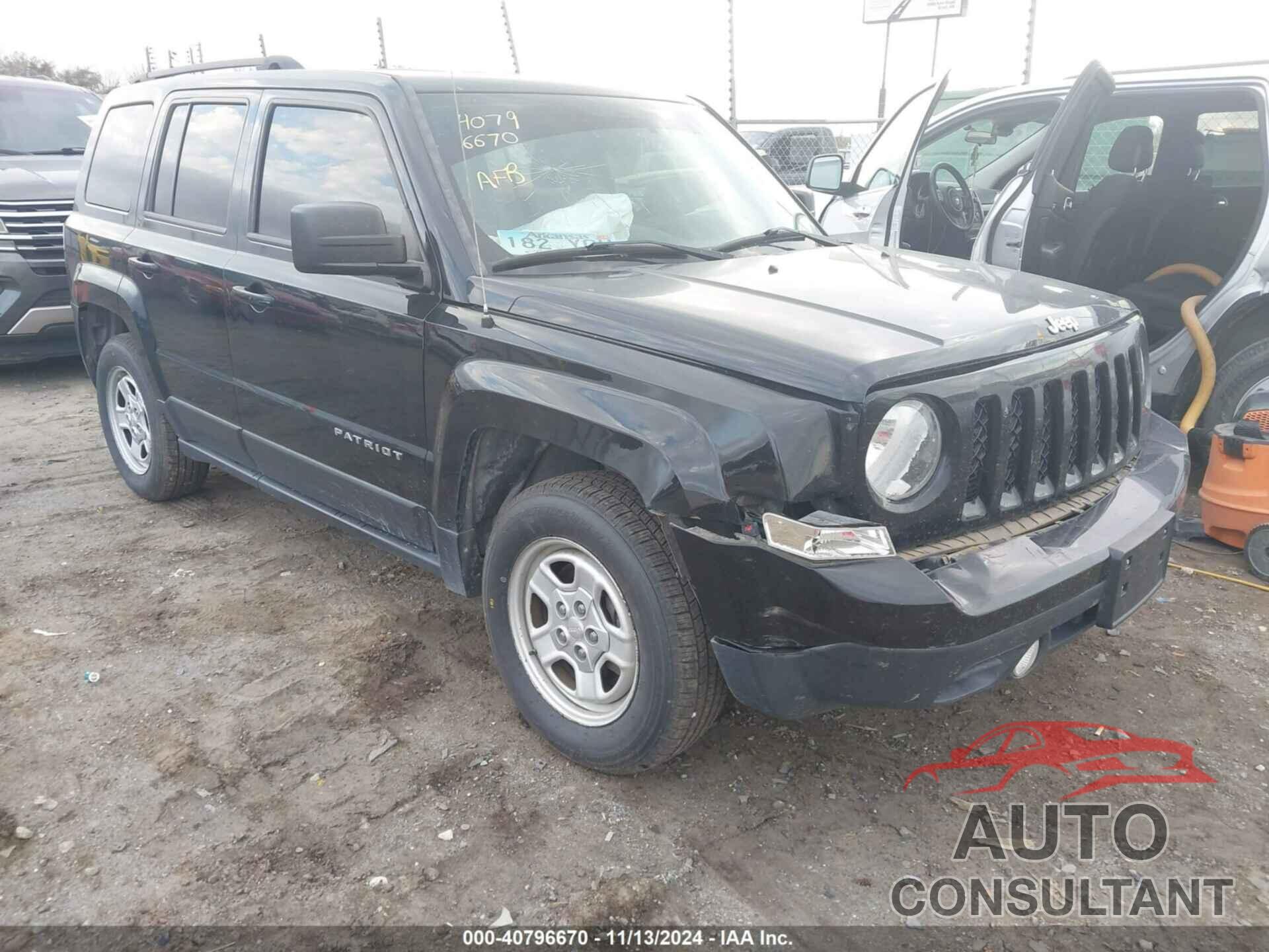 JEEP PATRIOT 2016 - 1C4NJPBB1GD698521