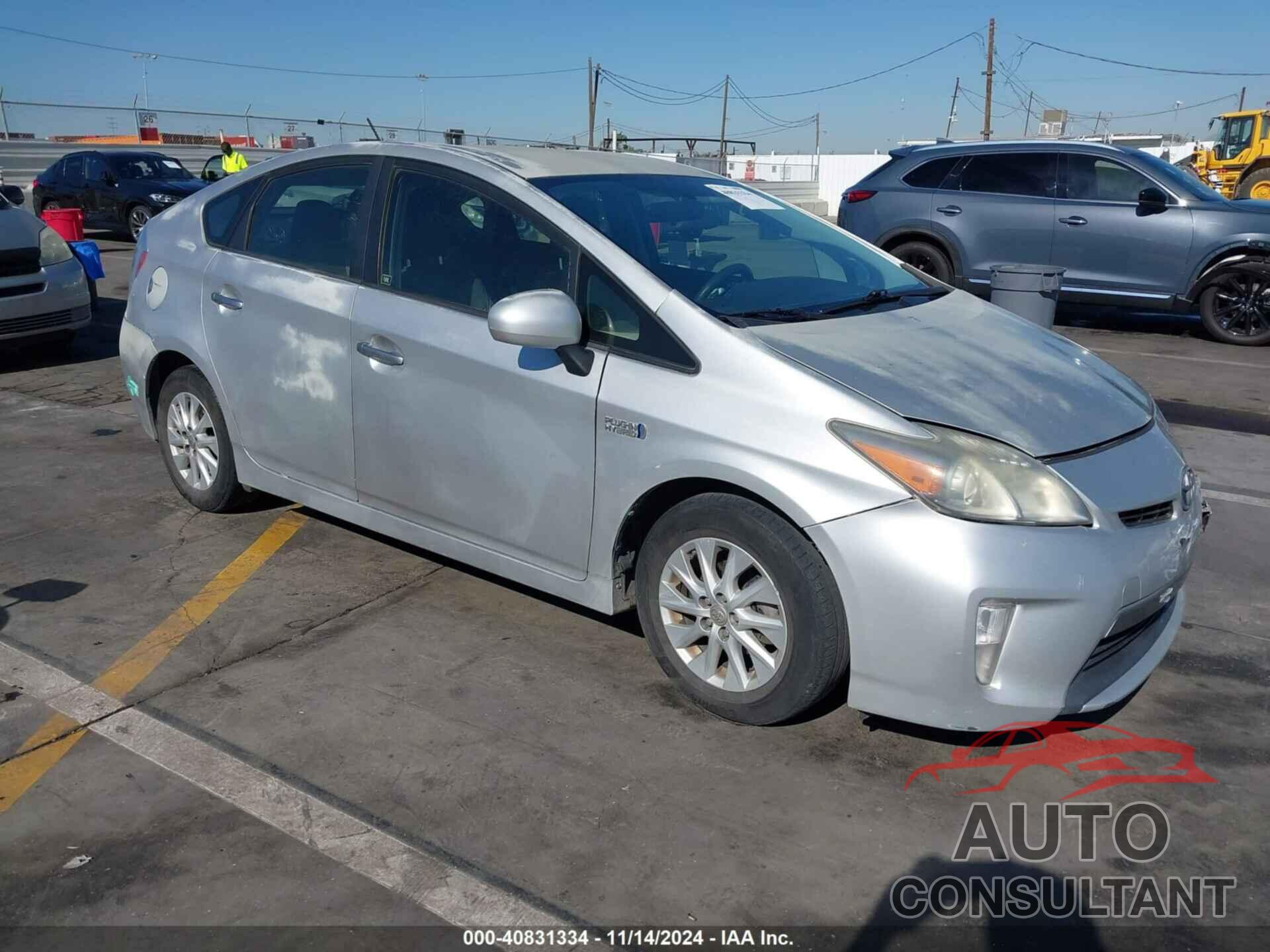 TOYOTA PRIUS PLUG-IN 2012 - JTDKN3DP5C3023845