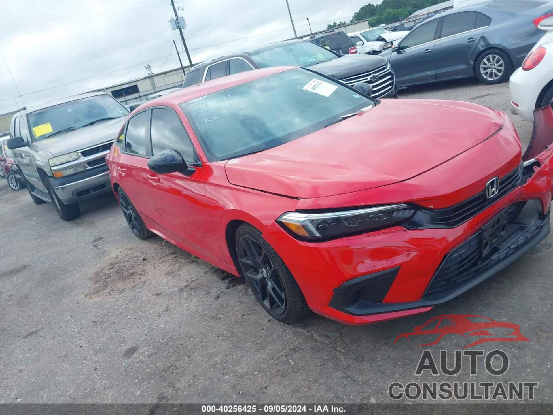 HONDA CIVIC 2022 - 2HGFE2F50NH586424