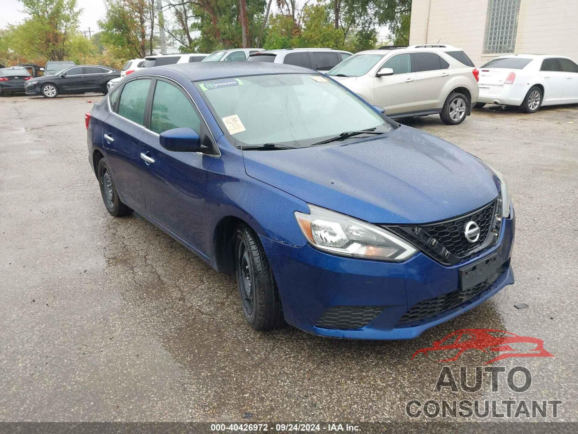 NISSAN SENTRA 2019 - 3N1AB7AP3KY295979